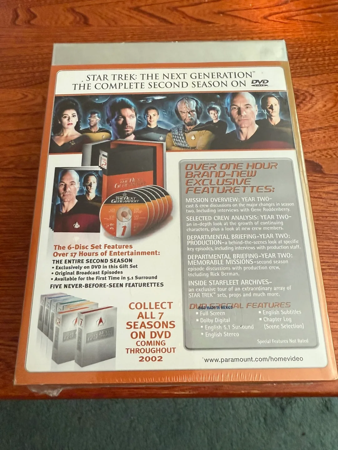 Star Trek TNG Season 2 DVD Set image indicator(2)