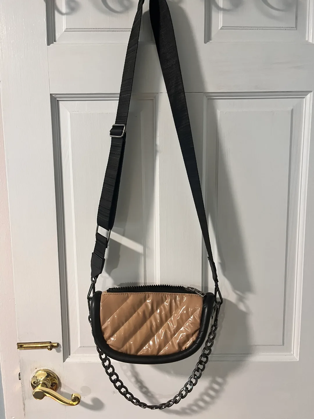 Think Royln Alpine Quilted Crossbody Bag thumbnail