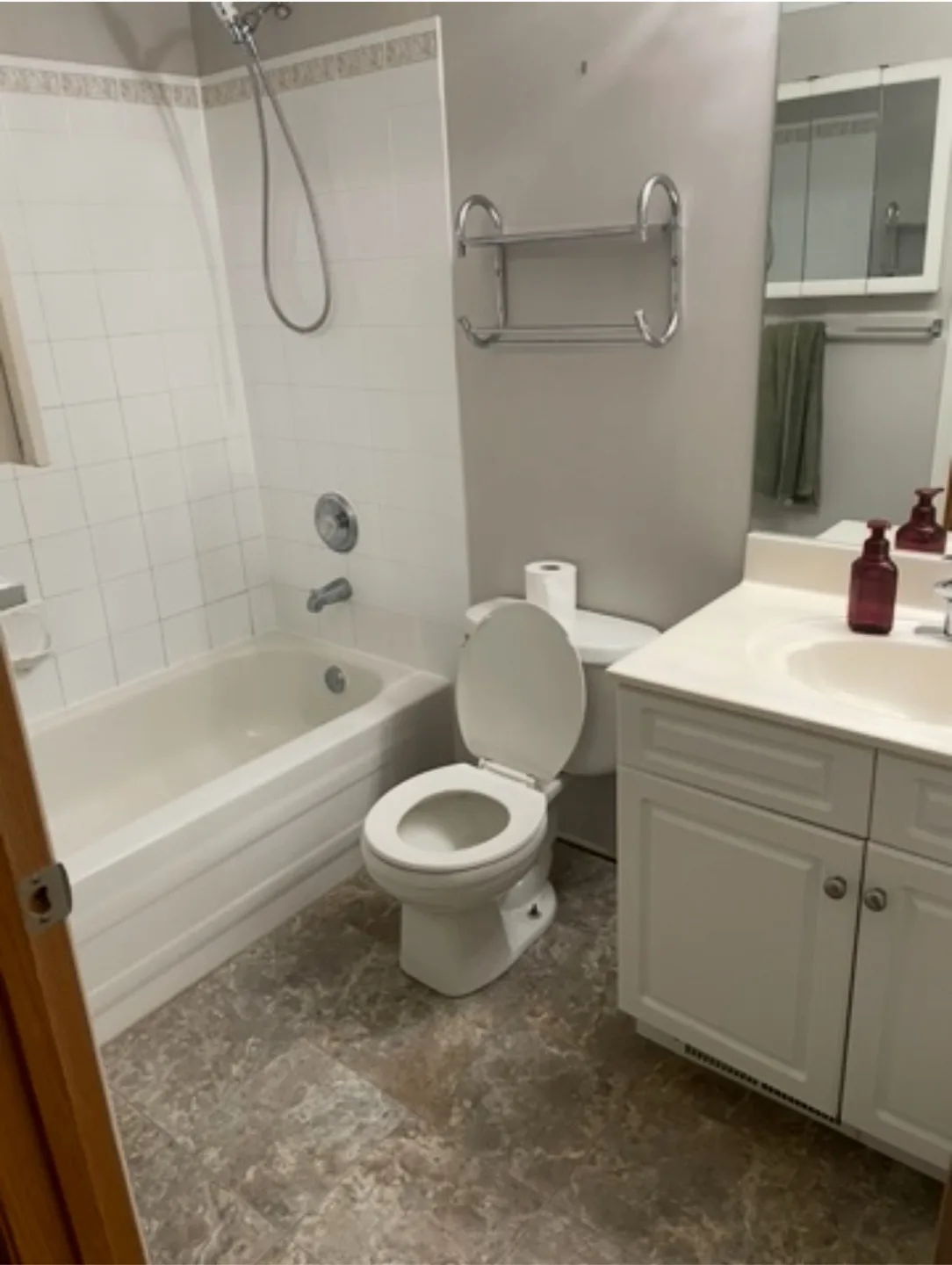 Chrome Towel Rack Shelf image indicator(2)