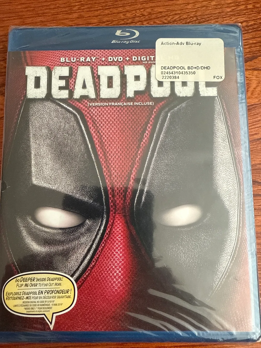 Deadpool (Blu-ray + DVD + Digital HD) thumbnail