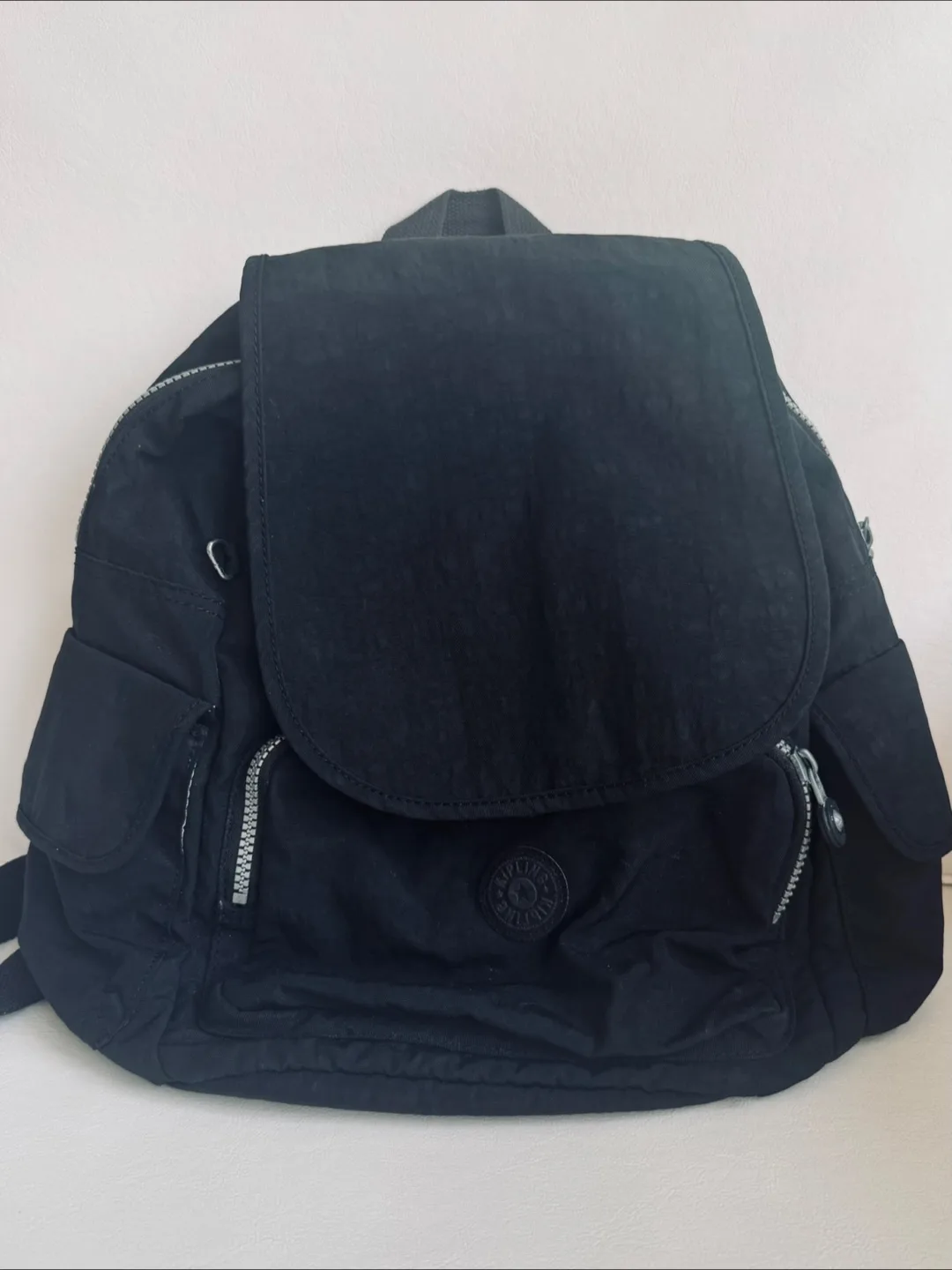 Kipling Black Backpack - Medium Size thumbnail