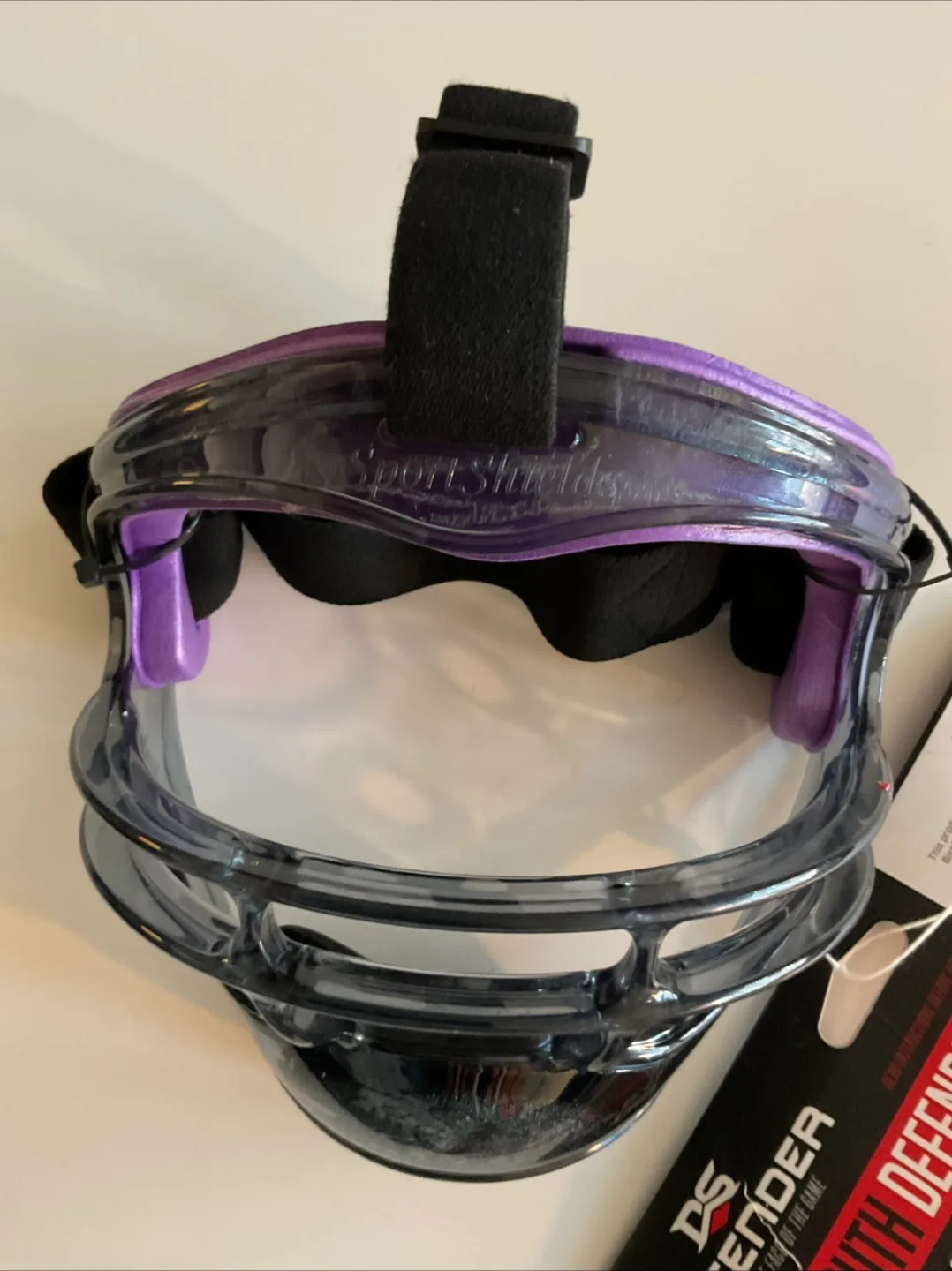 New Defender Youth Purple Fielder's Mask image indicator(2)