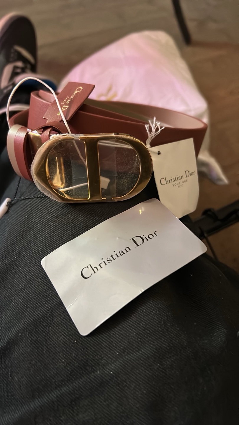 Christian Dior 30 Montaigne Reversible Belt - photo 2
