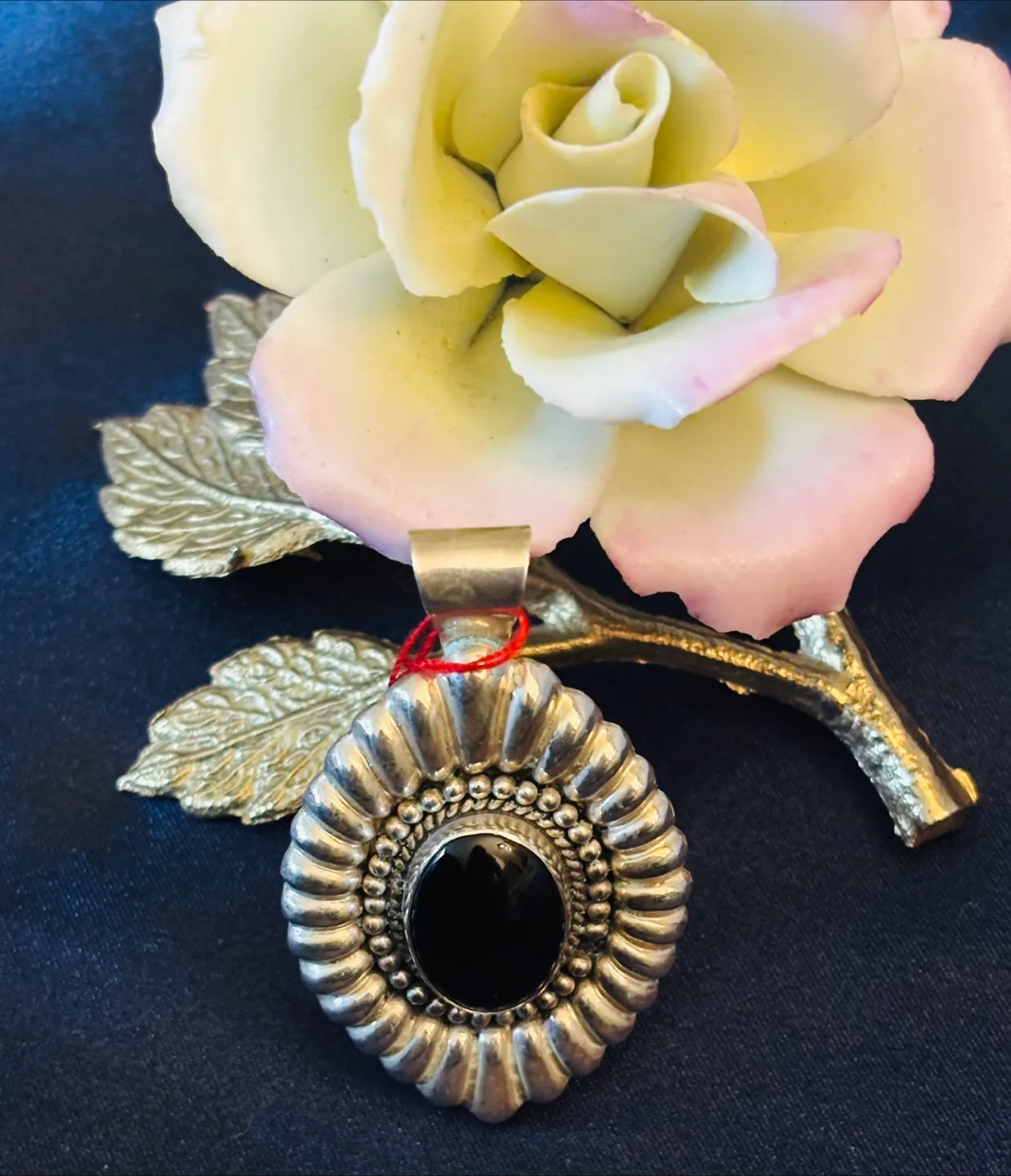Vintage Sterling Silver Pendant thumbnail