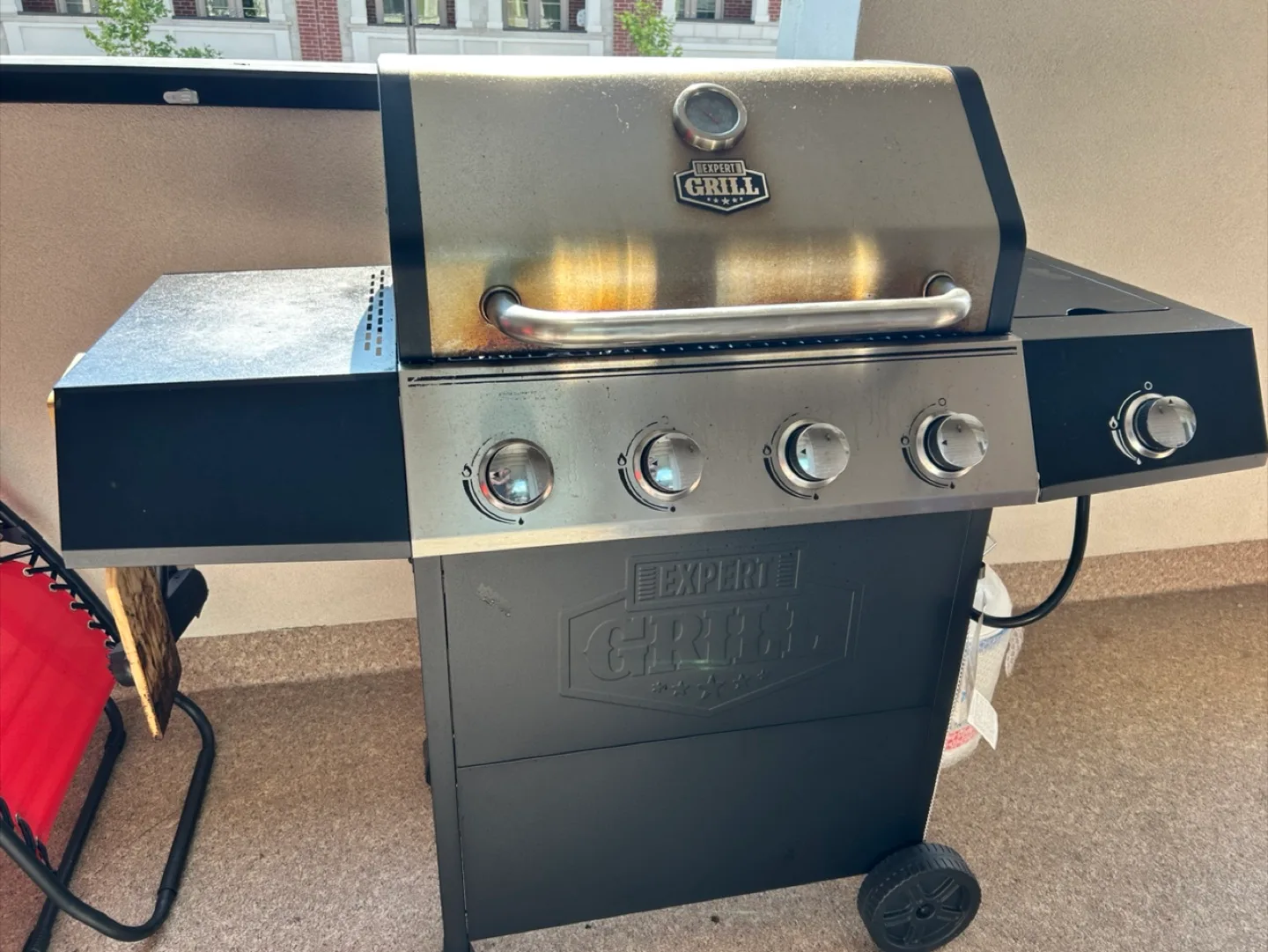 Expert Grill BBQ with Flame King Propane Tank thumbnail