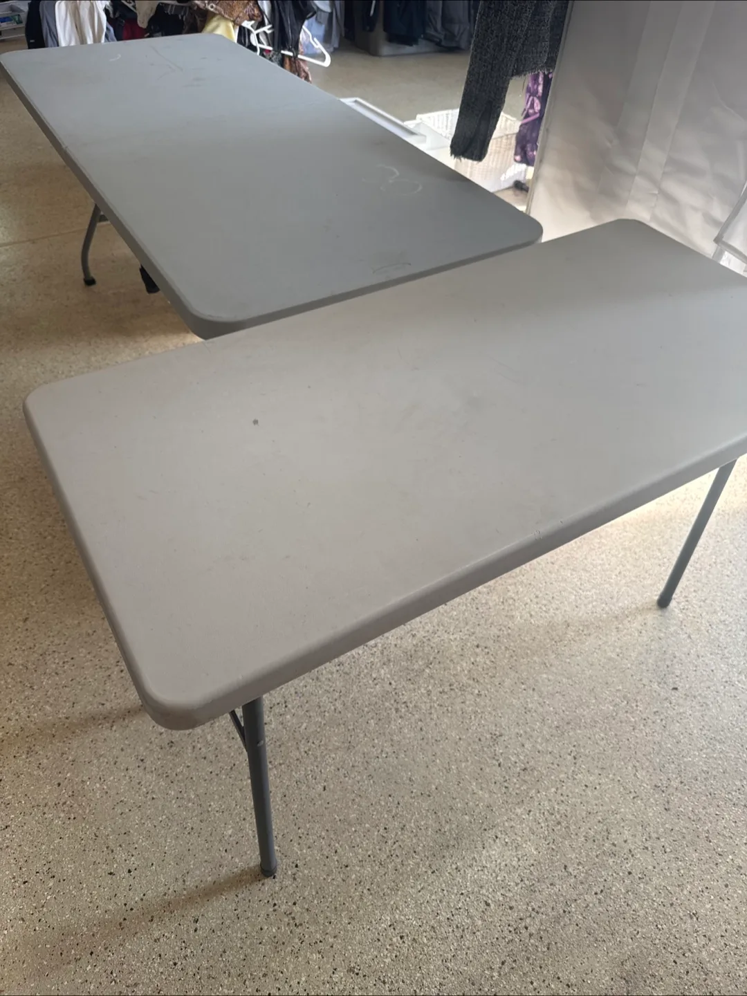 2 Folding Tables - 4’ and 6’ thumbnail