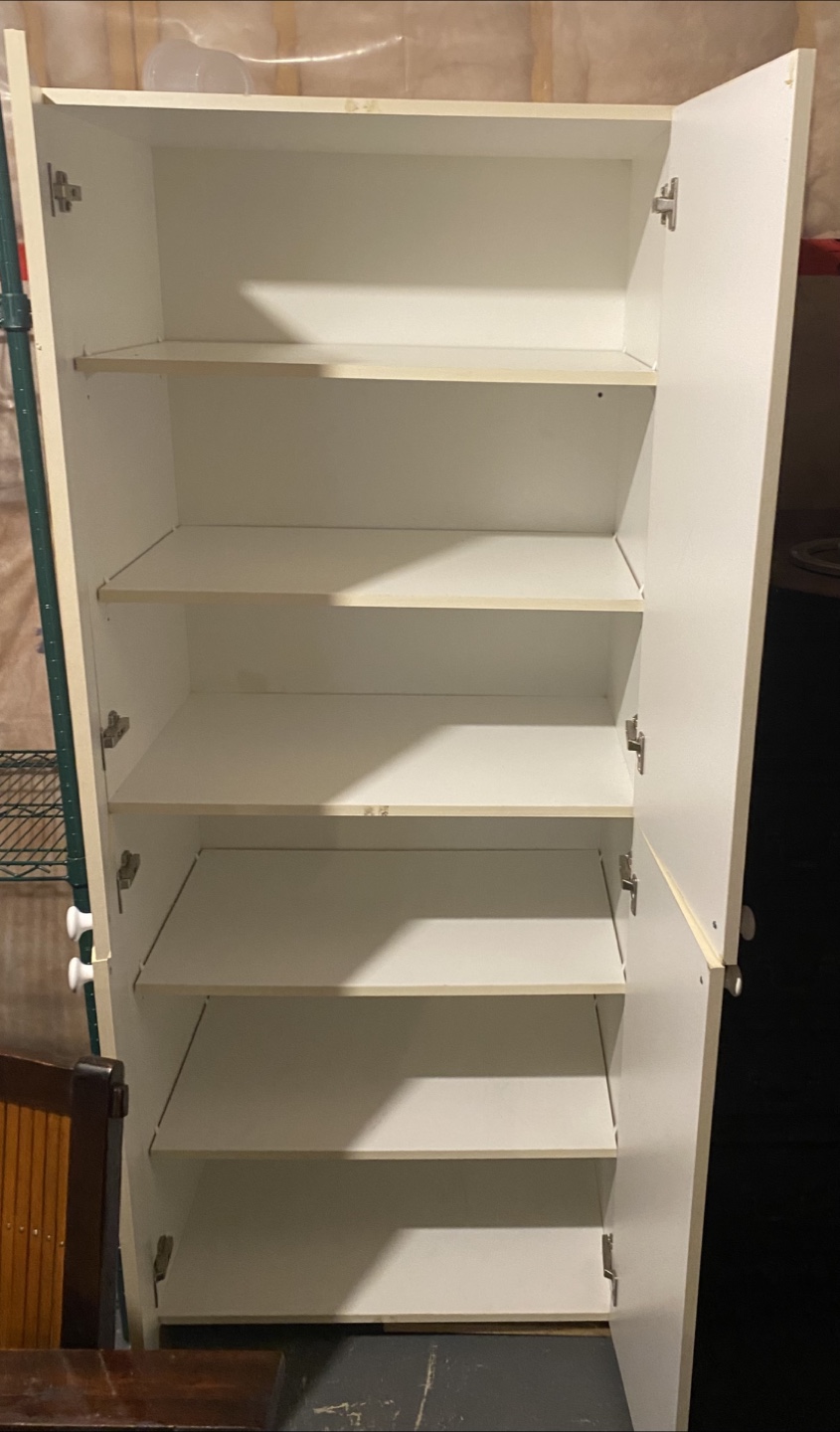 White Cabinet - 70" height x 32" width - photo 2