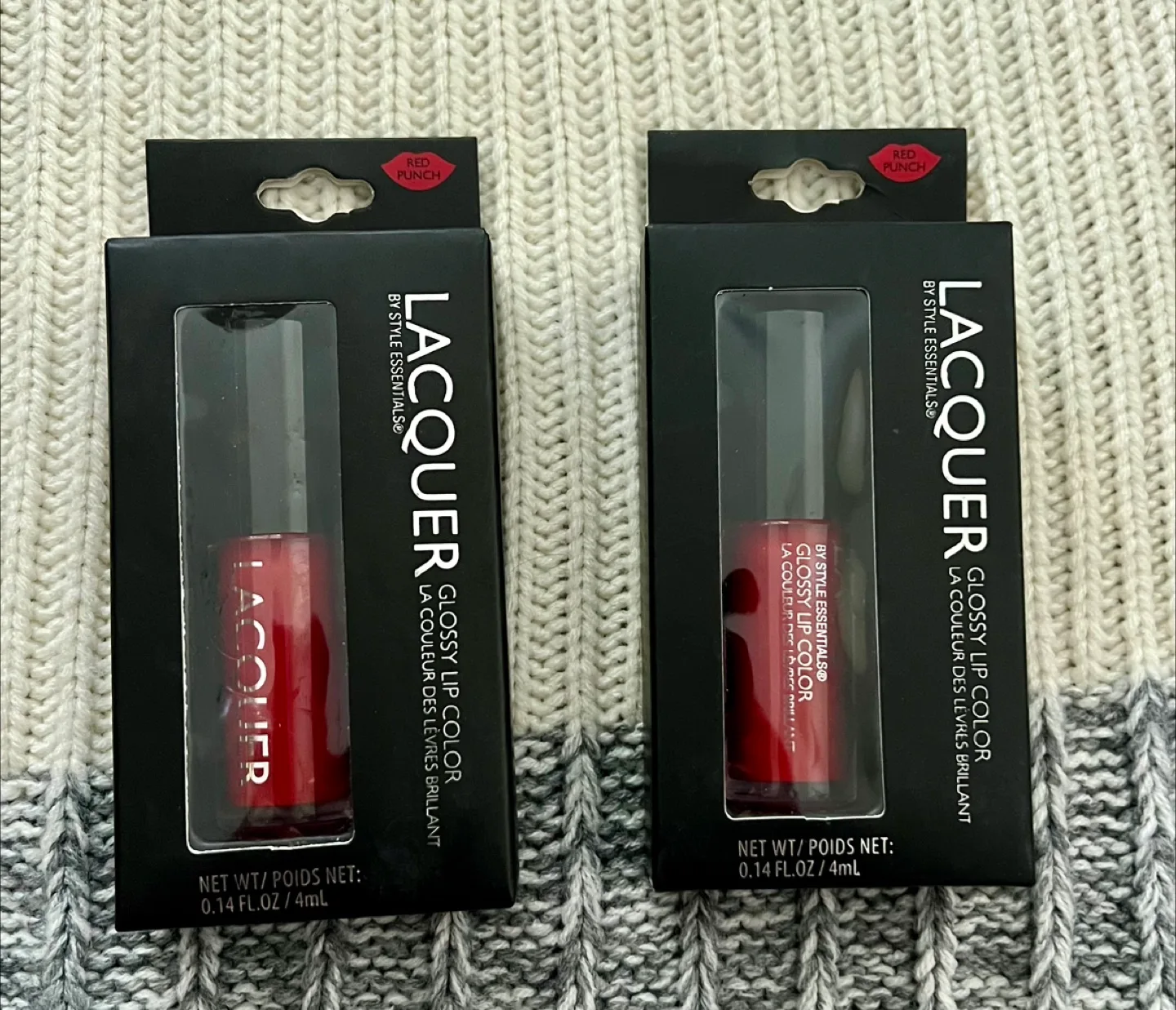 New Lacquer Glossy Lip Color - Red Punch thumbnail