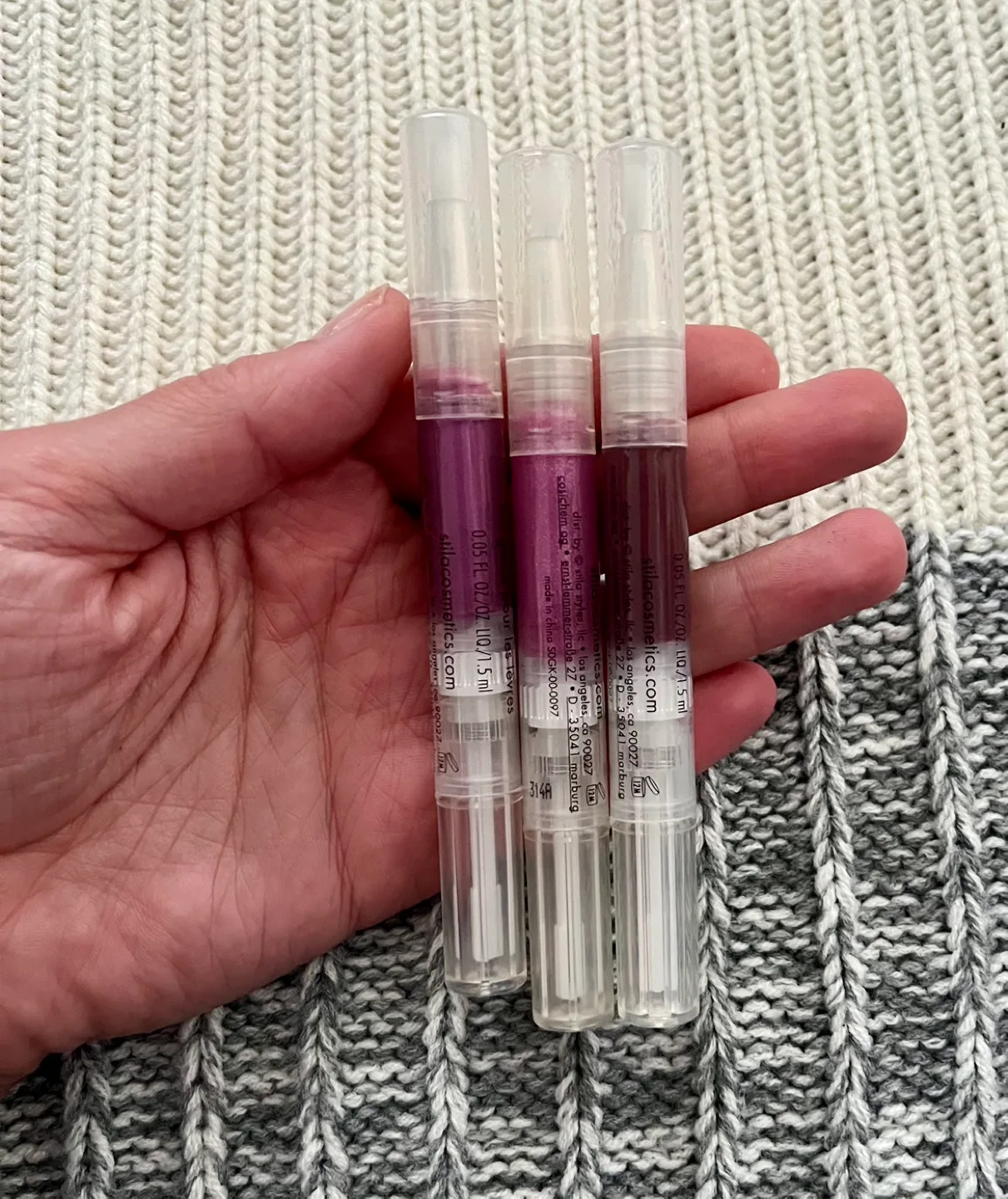 Stila Lip Glaze Set - Glisten, Rock Candy, Glory image indicator(3)