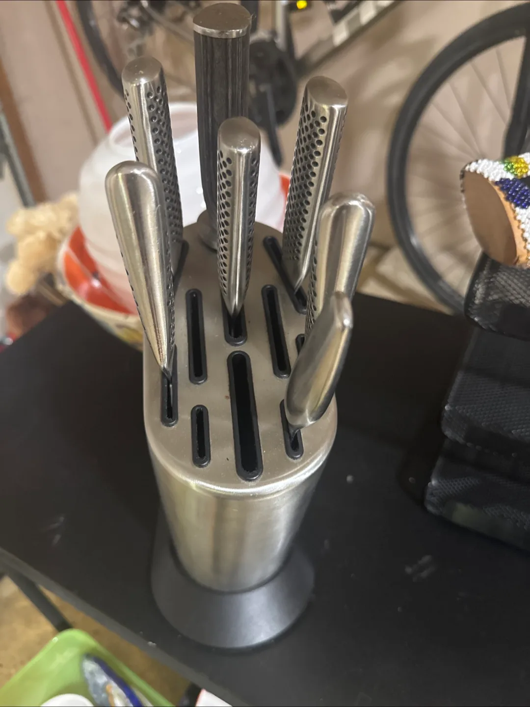 Global Knife Set with Block thumbnail