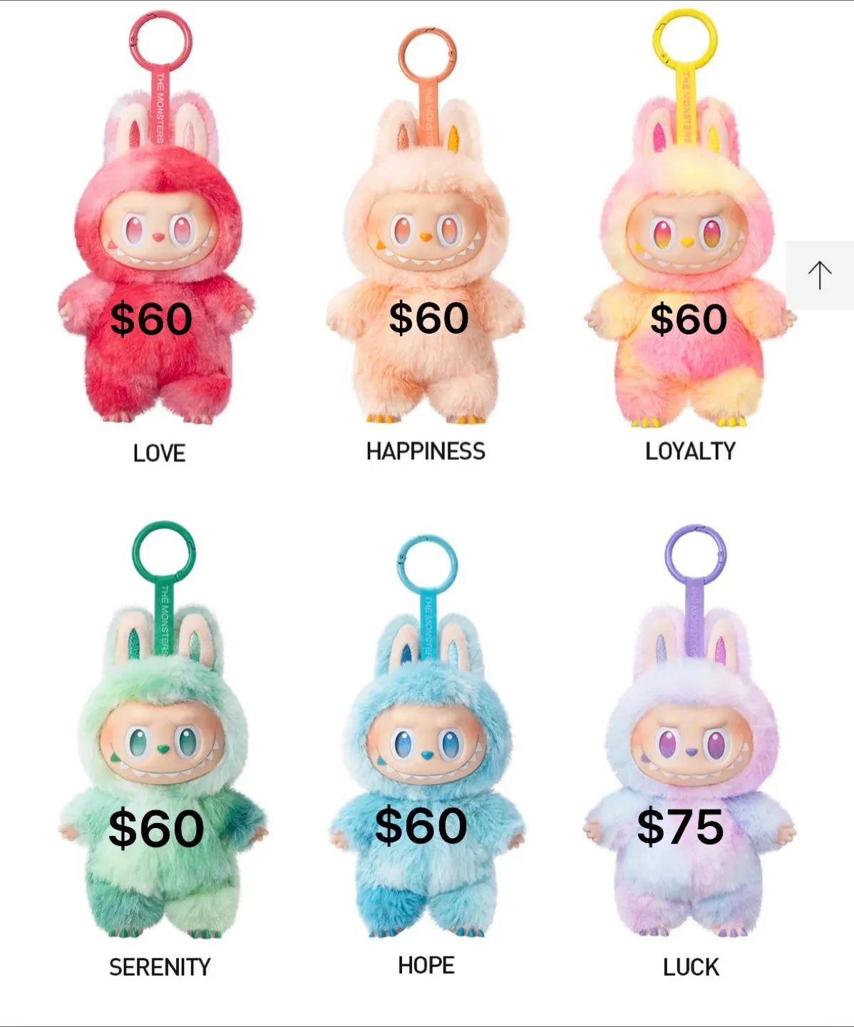 Authentic Labubu big into energy full set available thumbnail