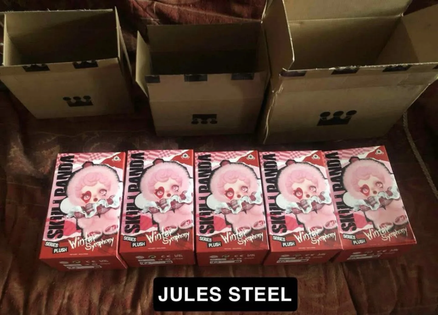 SKULL PANDA Winter Symphony Series Plush thumbnail