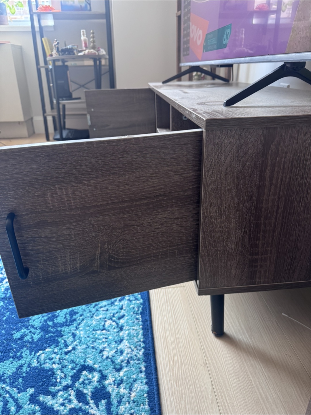 Brown TV Stand - photo 2