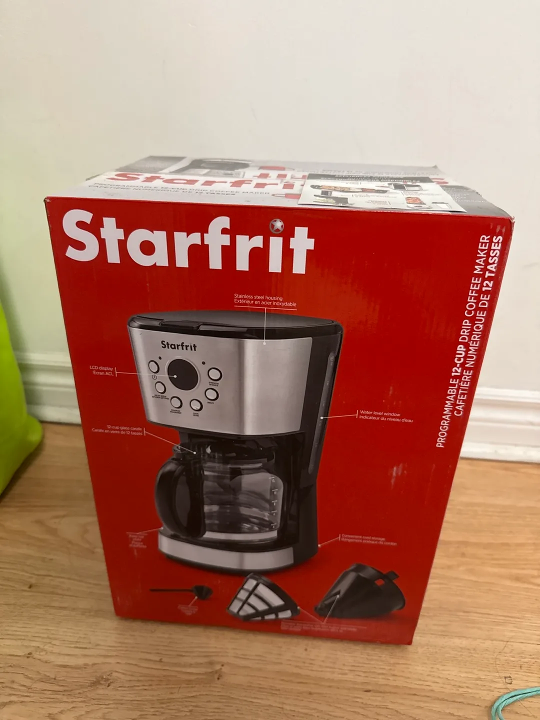 Starfrit 12-Cup Programmable Drip Coffee Maker thumbnail