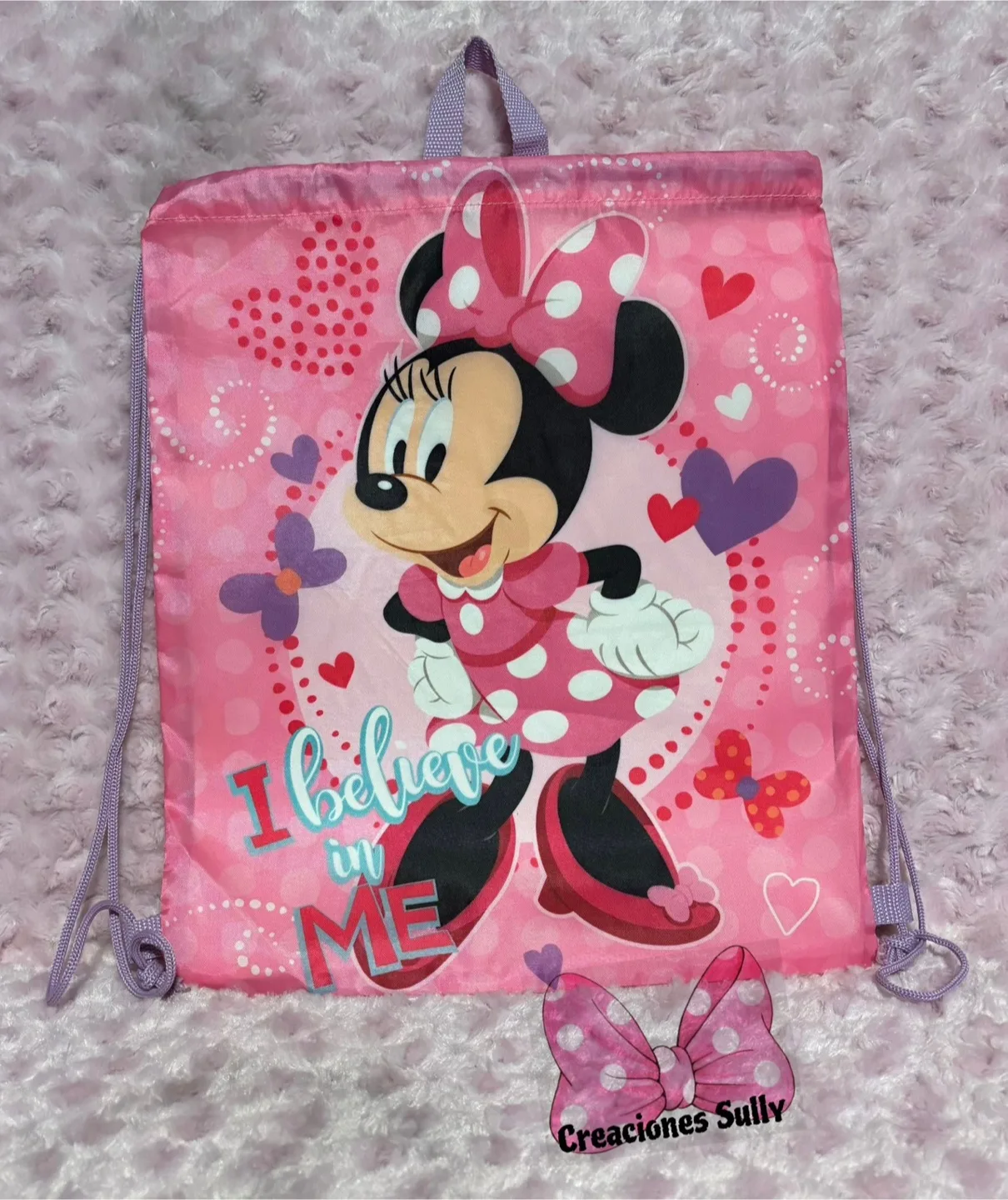 Minnie Mouse Drawstring Backpack thumbnail