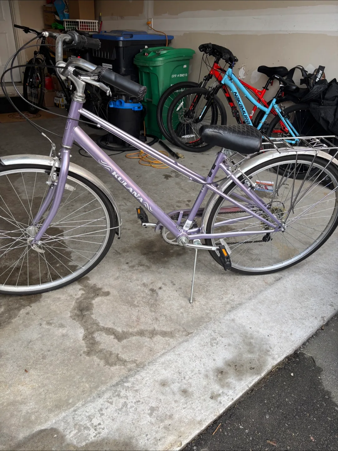 Kulana Tangier 700c Hybrid Bike - Purple image indicator(2)