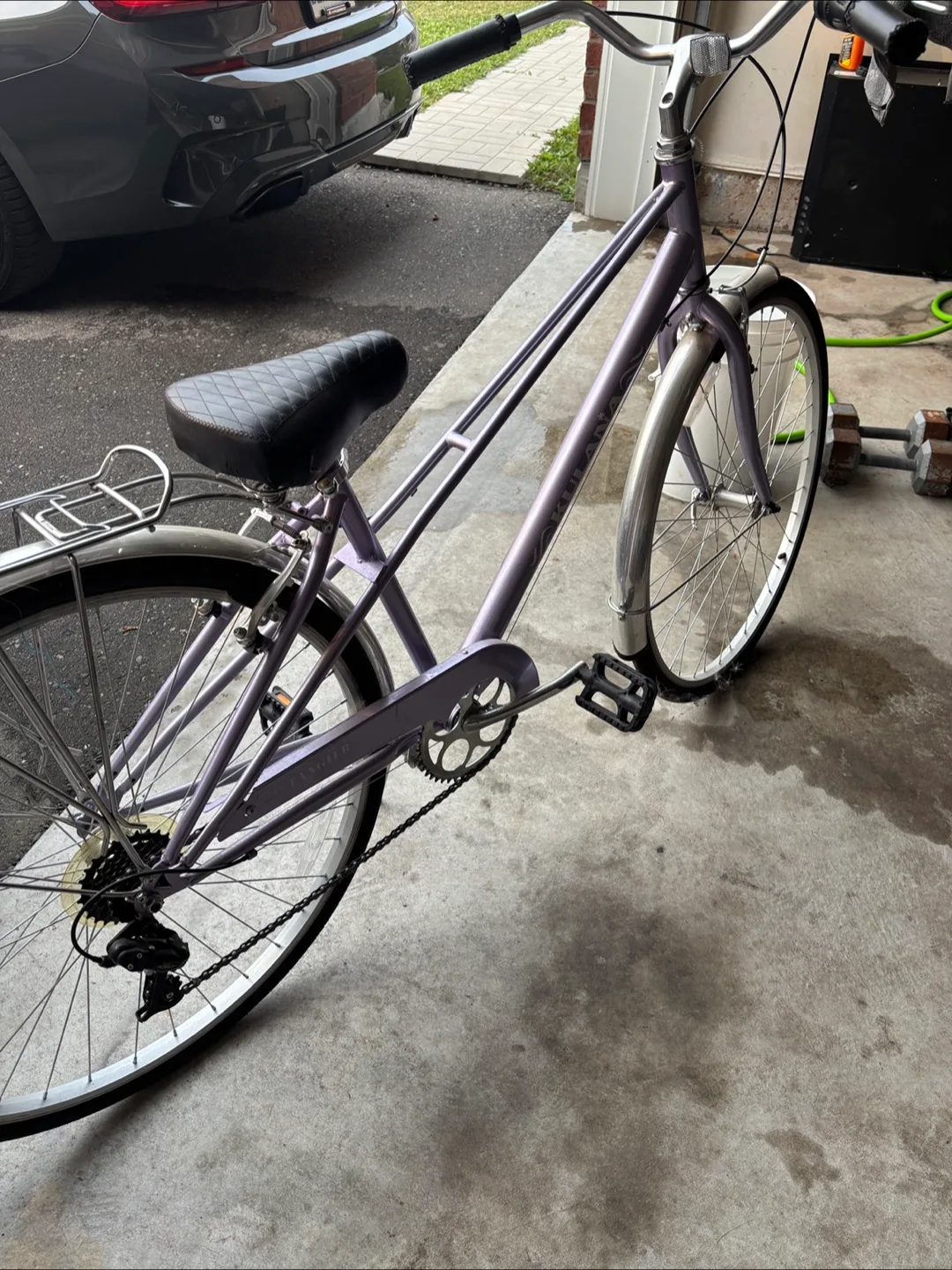 Kulana Tangier 700c Hybrid Bike - Purple image indicator(3)