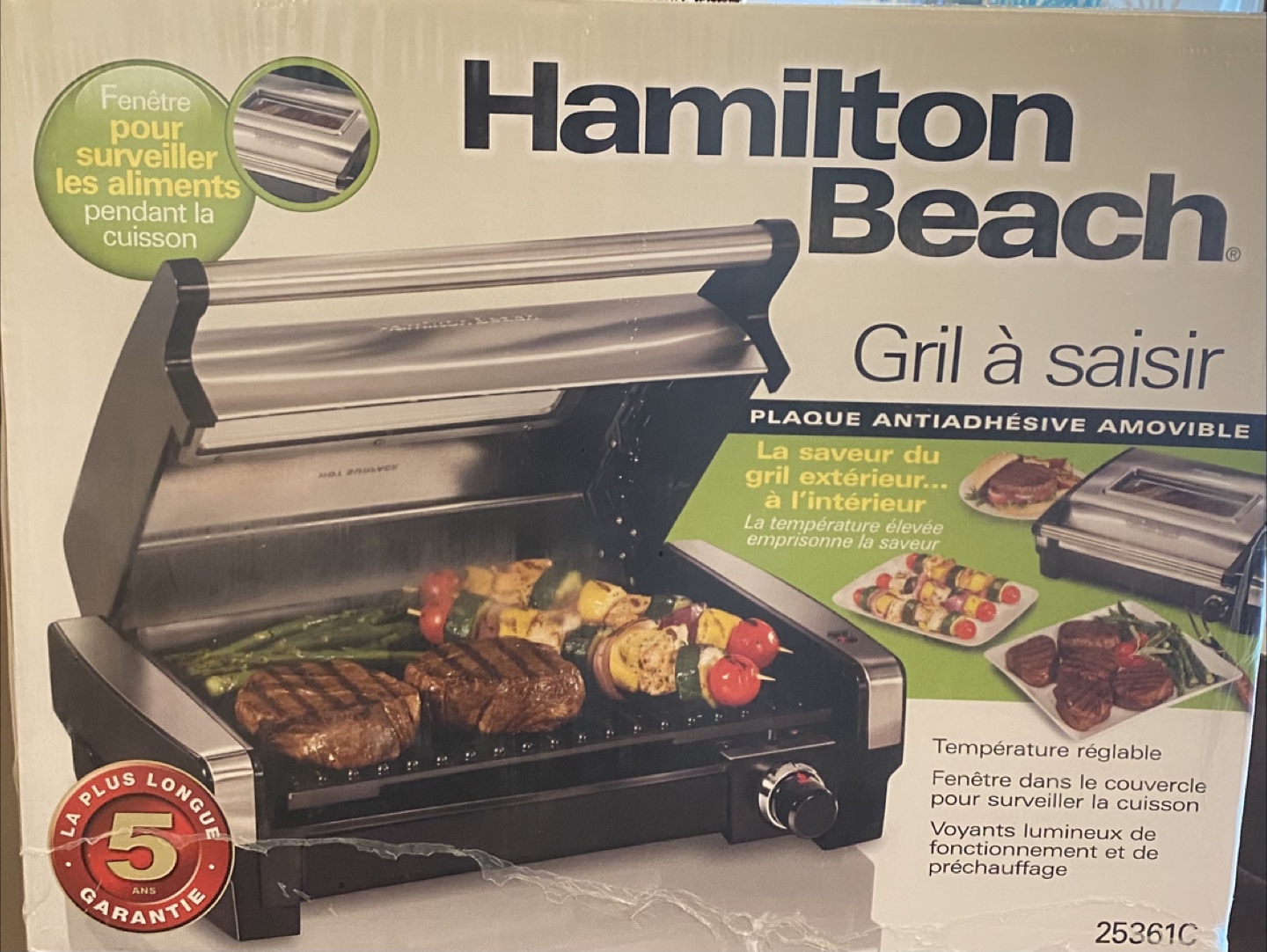 Hamilton Beach Searing Grill - Indoor - photo 2