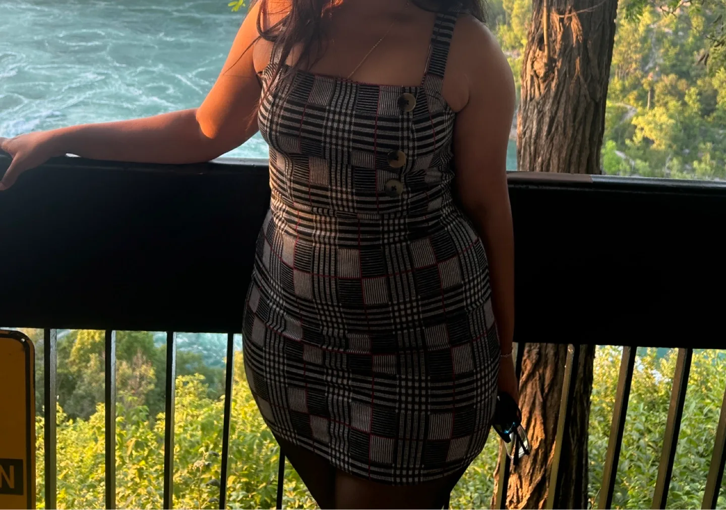 Plaid Mini Dress thumbnail