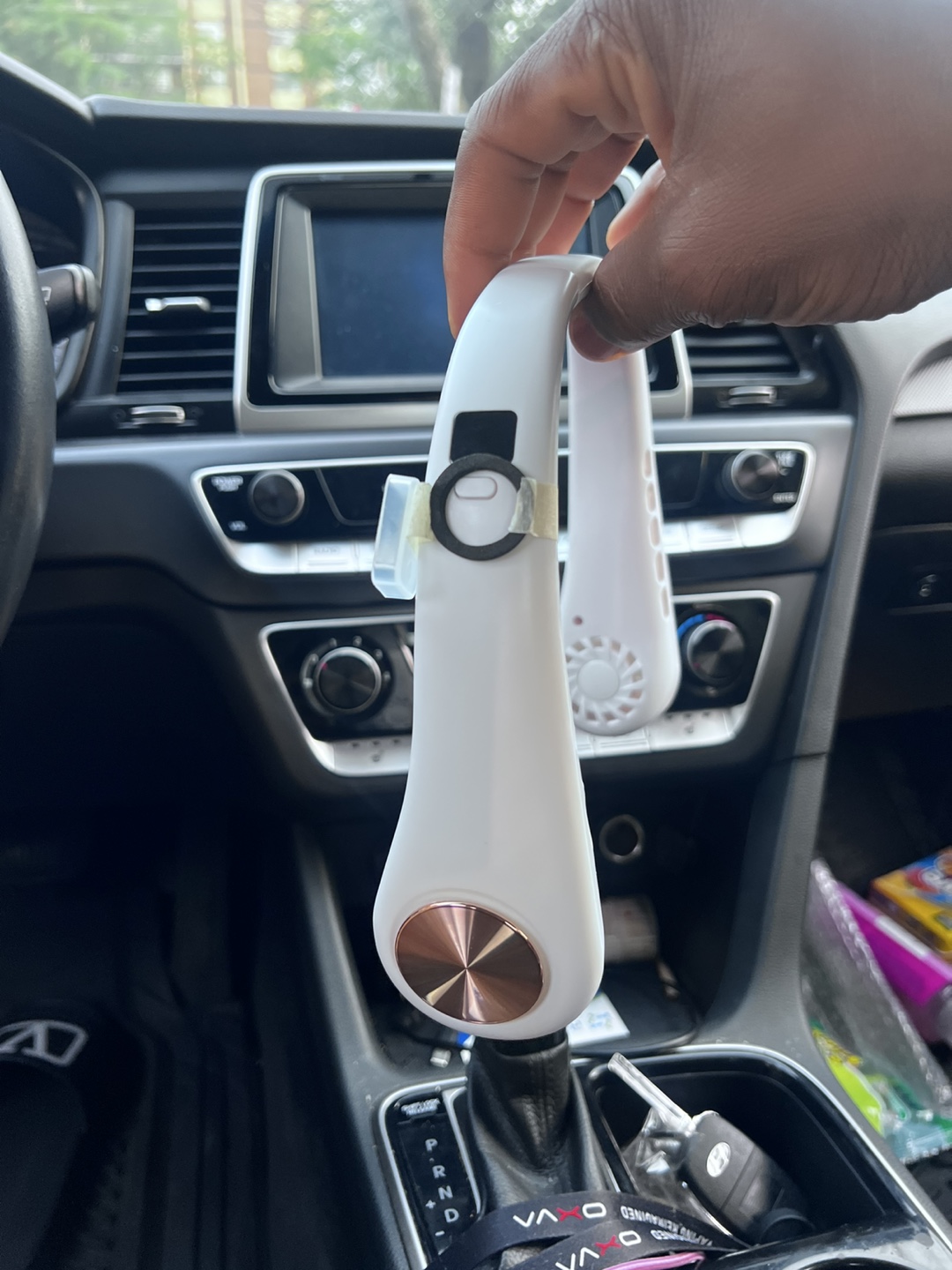 Portable Neck Fan - White - photo 5