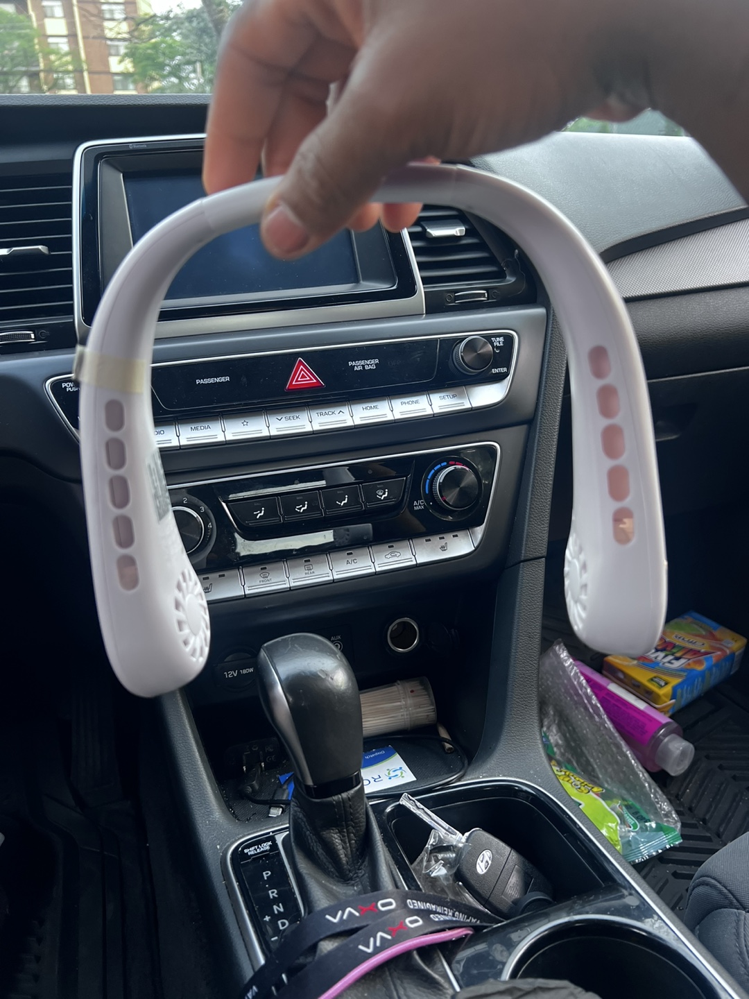 Portable Neck Fan - White