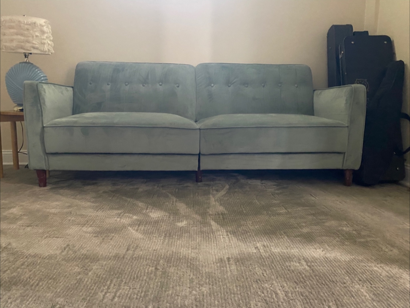 Light Blue Sofa - photo 3