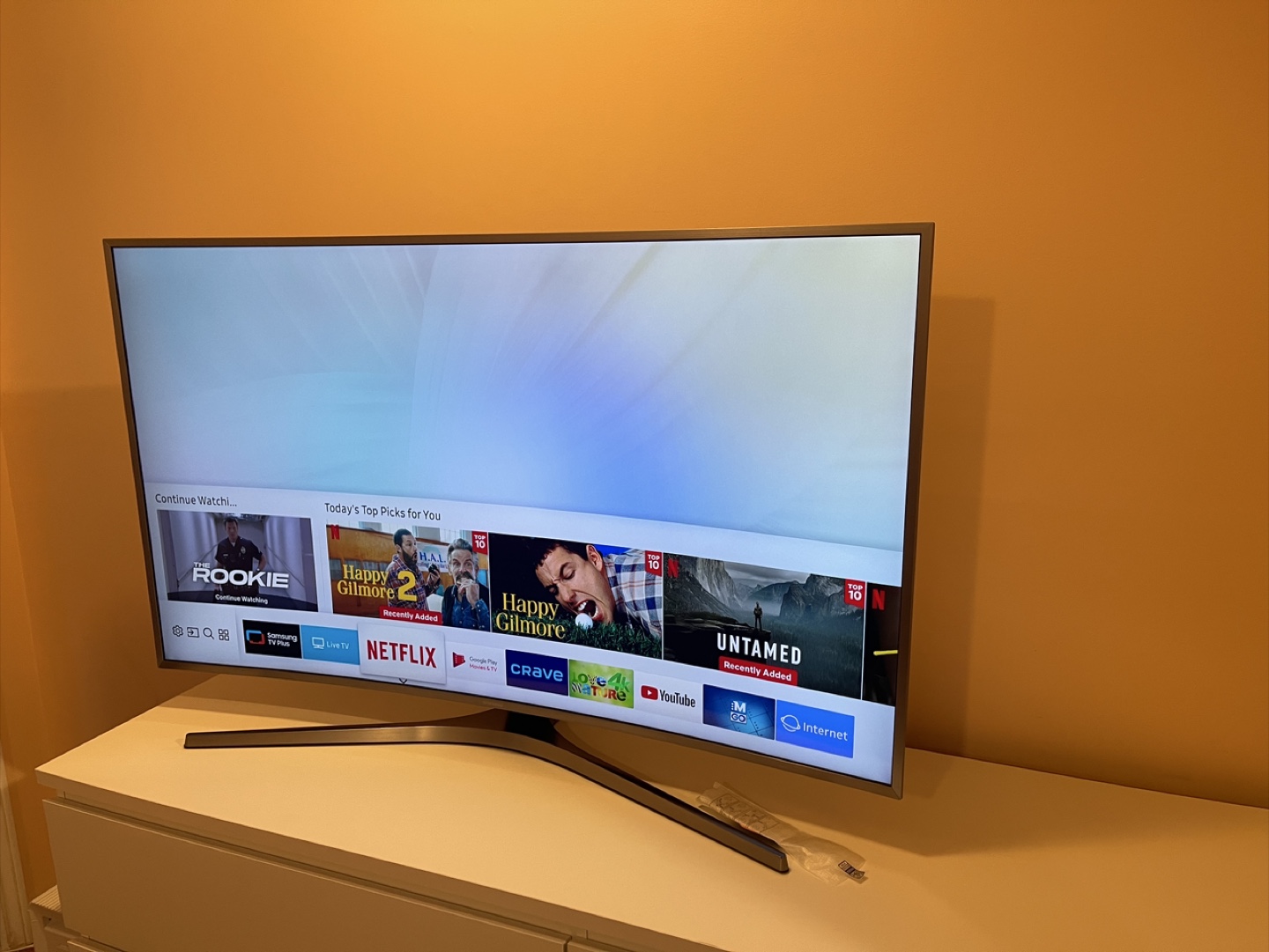 Samsung 49" Curved UHD TV MU7600 Series - photo 4