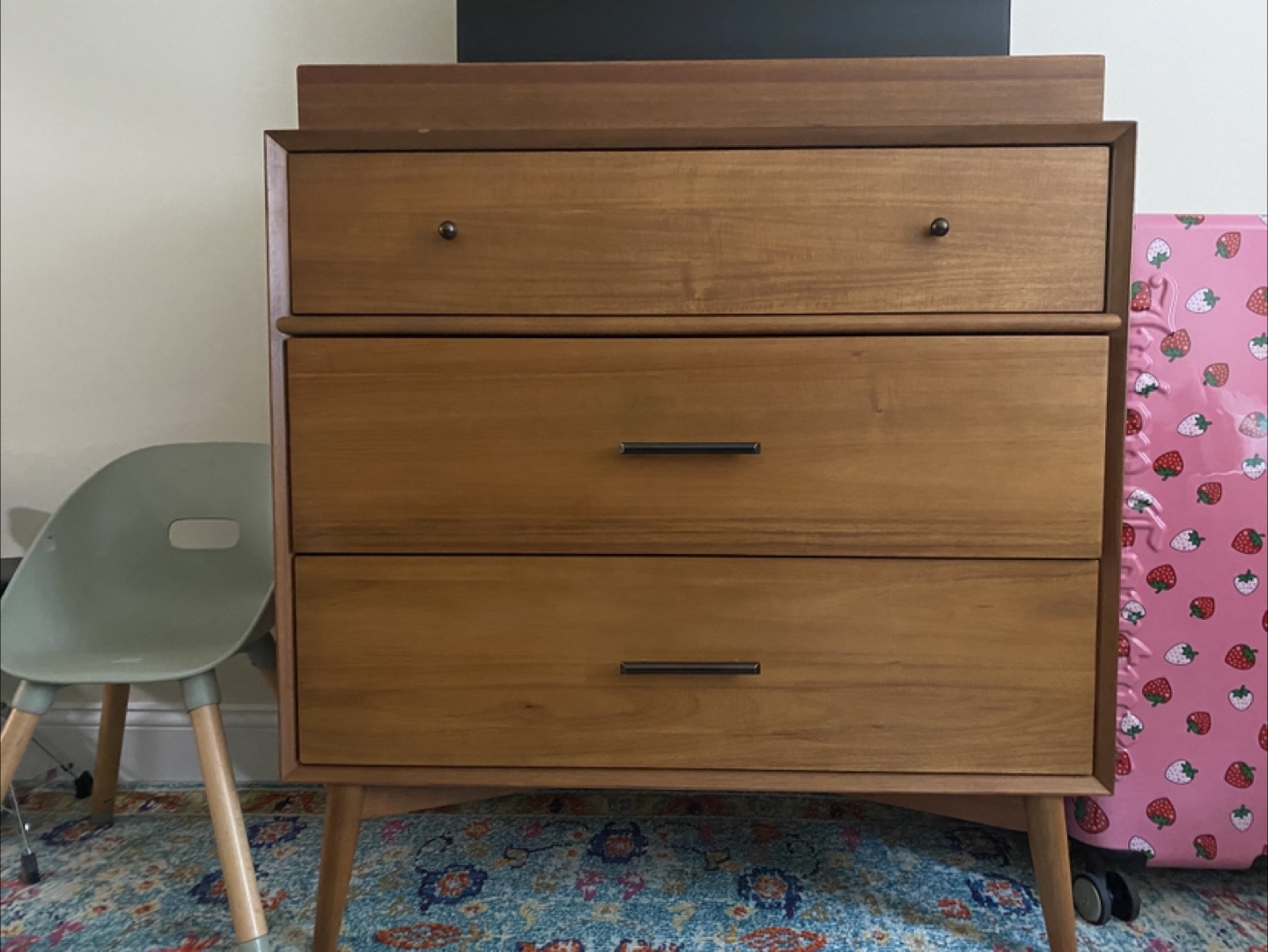 Wood Dresser - 3 Drawer - photo 2