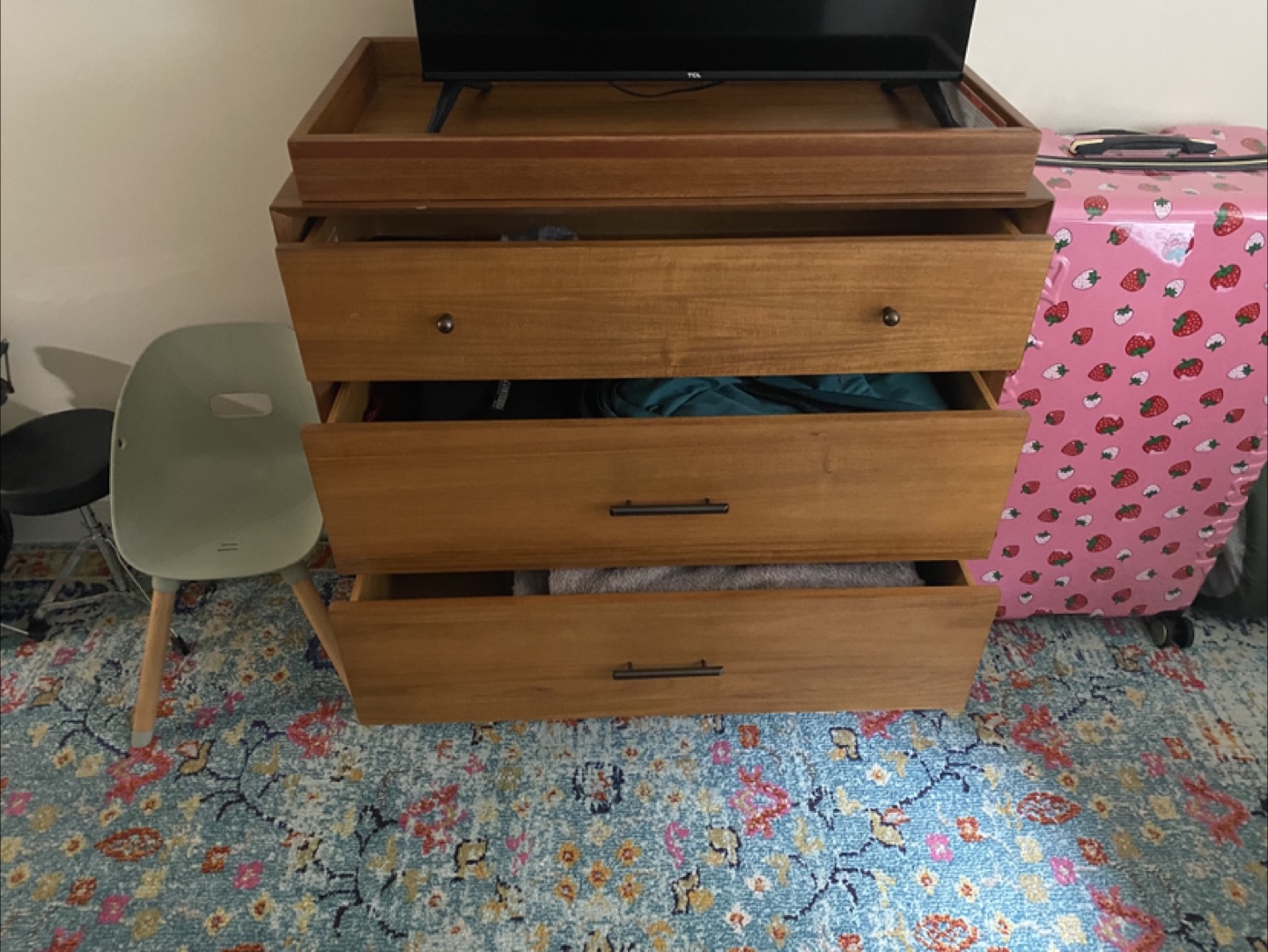 Wood Dresser - 3 Drawer - photo 3