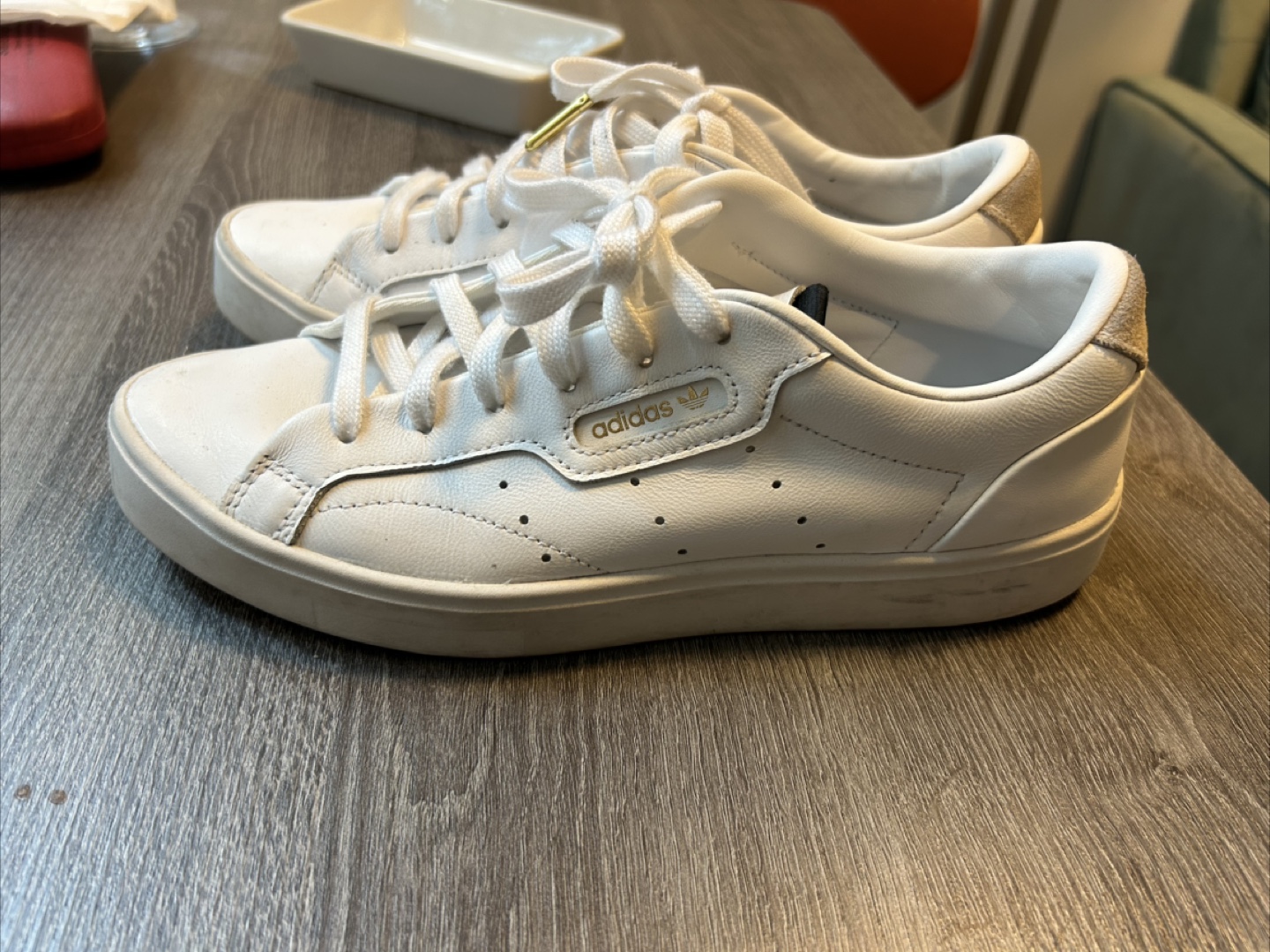 Adidas Sleek Women's Sneakers - Size 7 - photo 2
