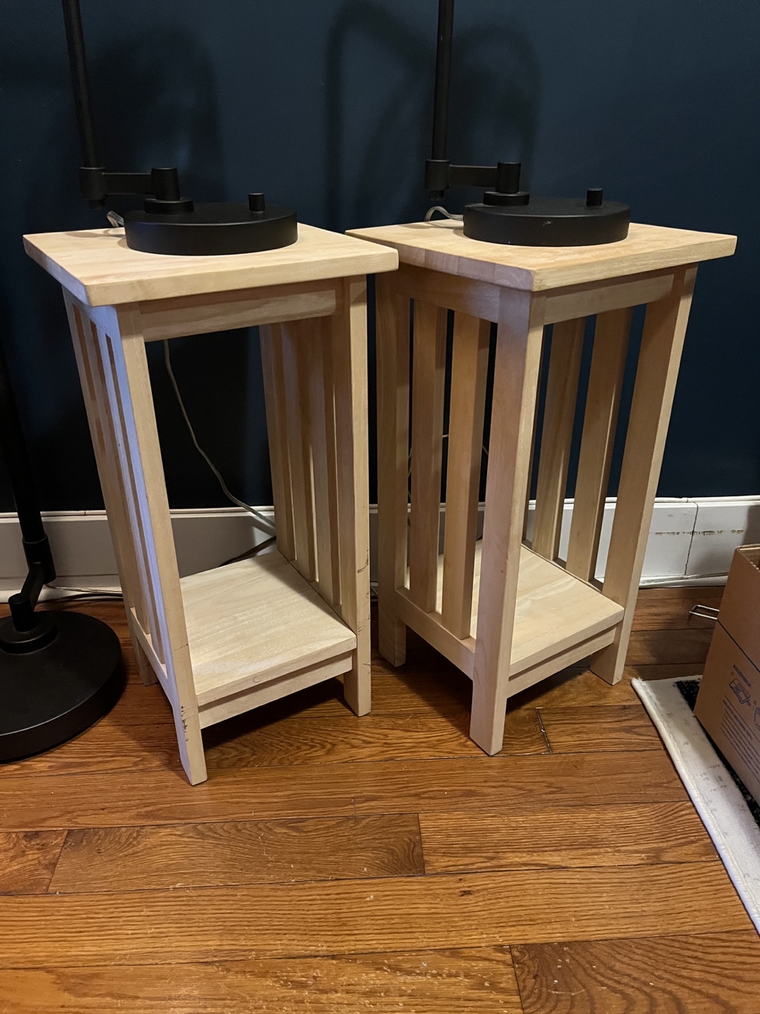 Wooden Side Tables (Set of 2) - photo 2
