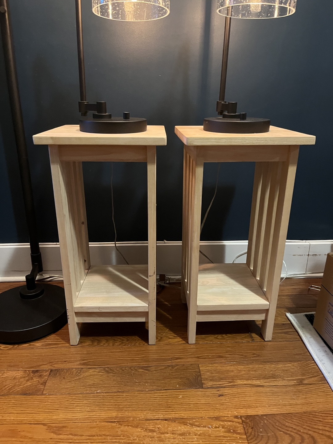 Wooden Side Tables (Set of 2)