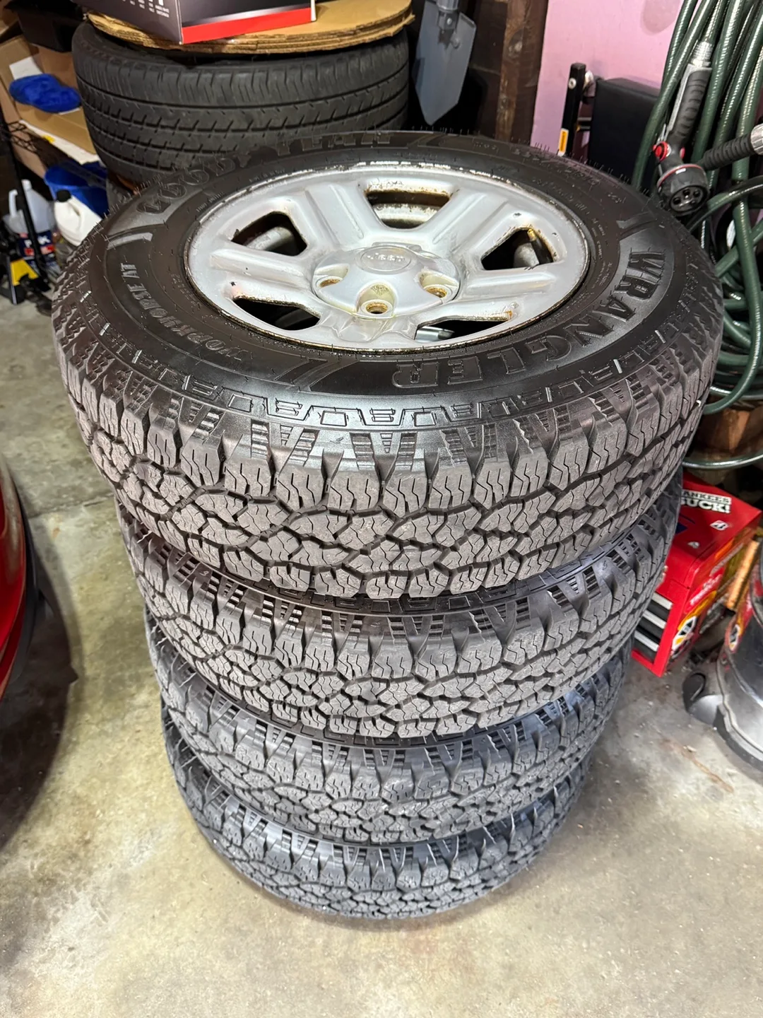 Jeep Wrangler Wheels and Tires 16” thumbnail