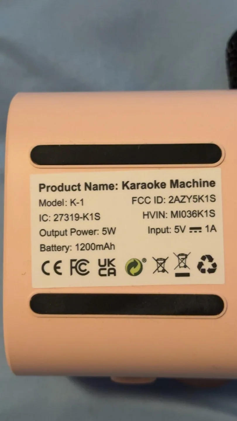 Karaoke Machine Model K-1 image indicator(2)