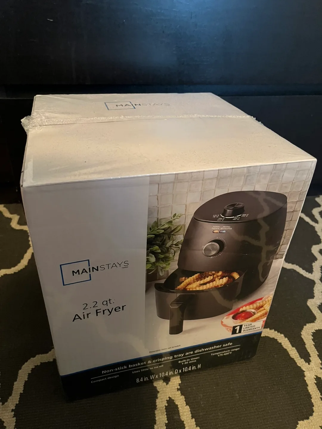 Mainstays 2.2 qt Air Fryer - New in Box! thumbnail