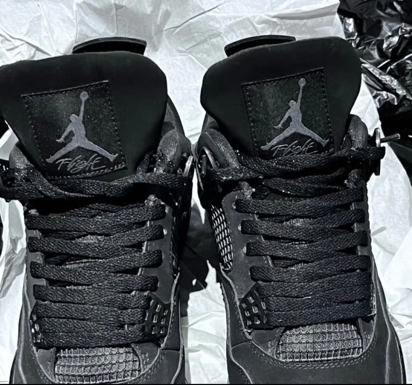Air Jordan 4 Retro Black Cat shoes thumbnail
