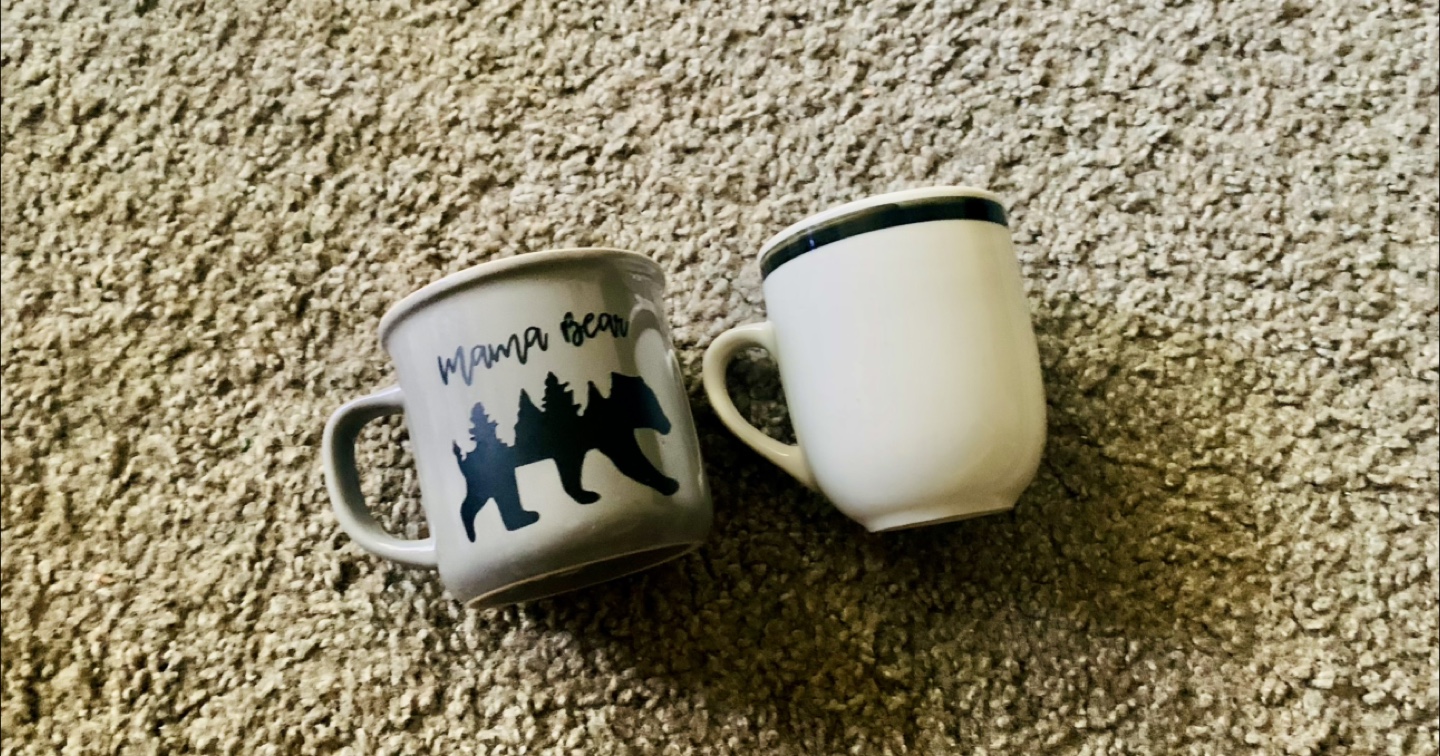 Mama Bear Mug & White Mug Set