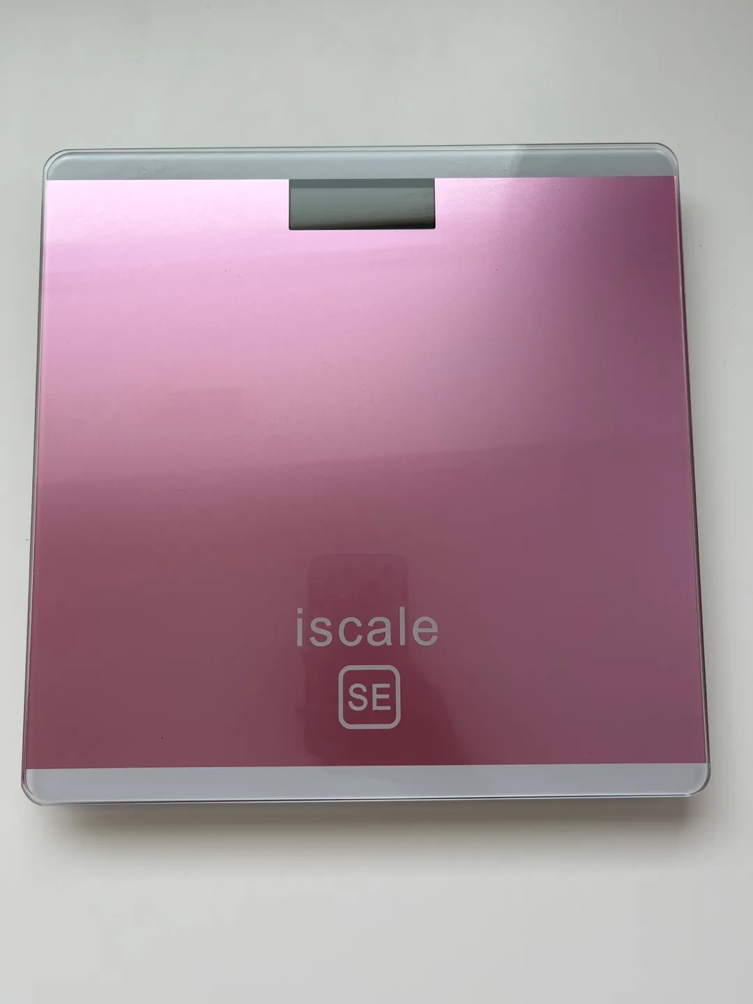iScale SE Pink Digital body scale with batteries thumbnail