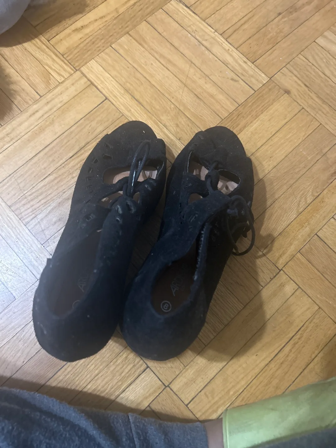 Aldo Black Platform Heels Size 6 thumbnail