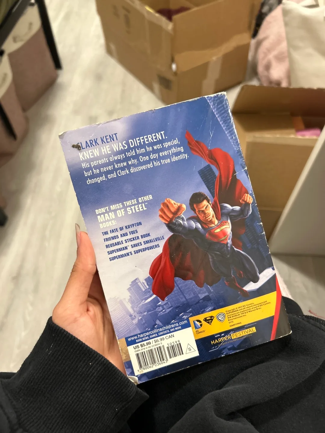 Man of Steel: The Early Years Junior Novel image indicator(3)