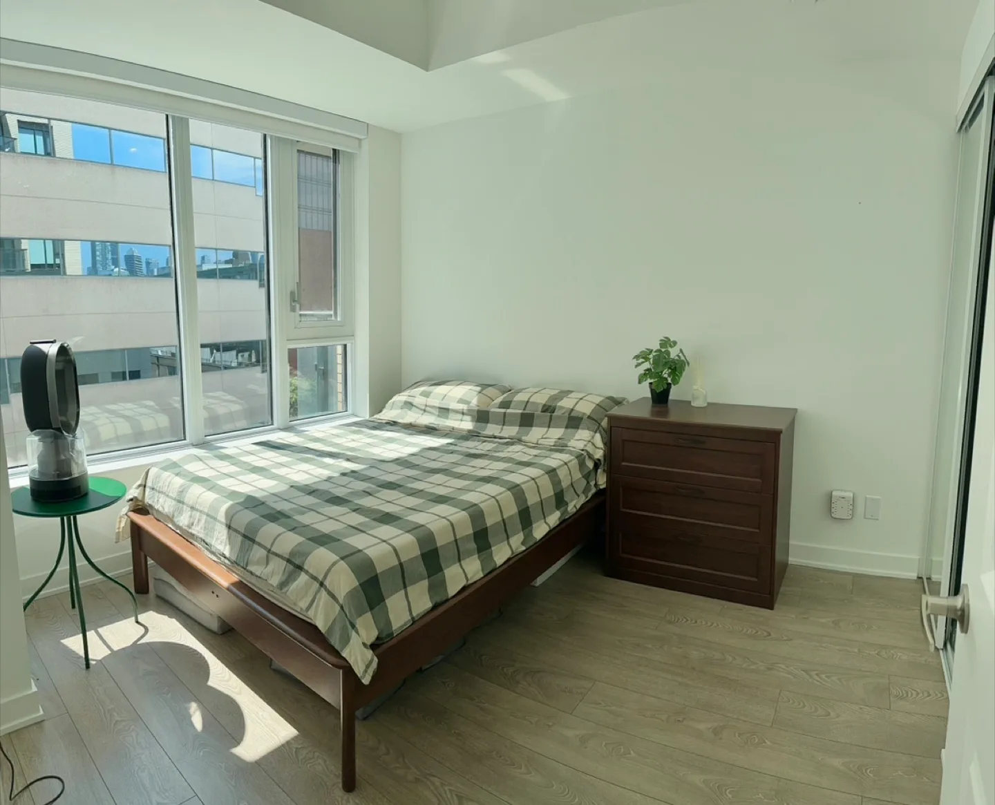 Bed full set - mattress, bed frame, drawer thumbnail