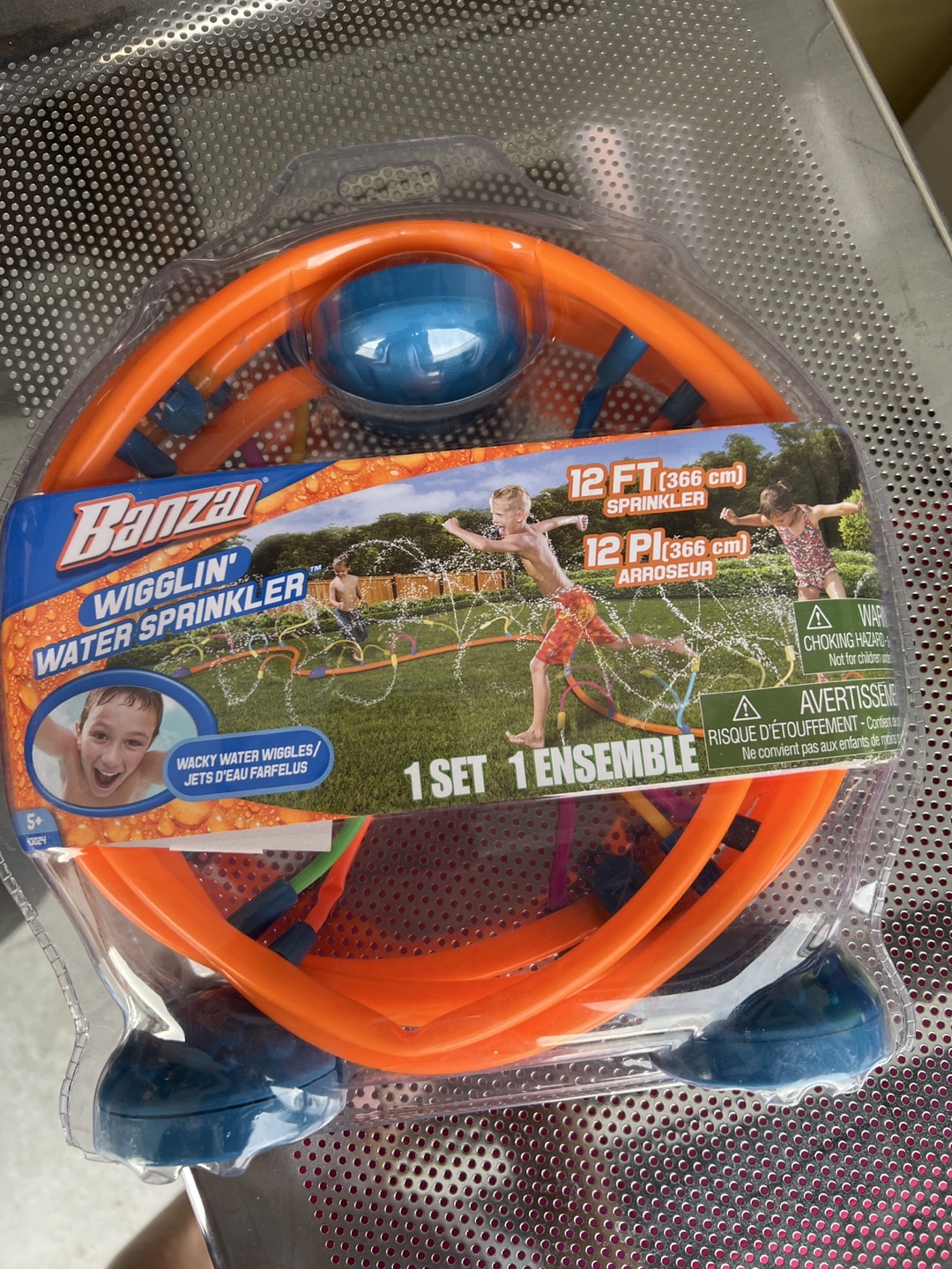 Banzai Wigglin' Water Sprinkler - 12 ft