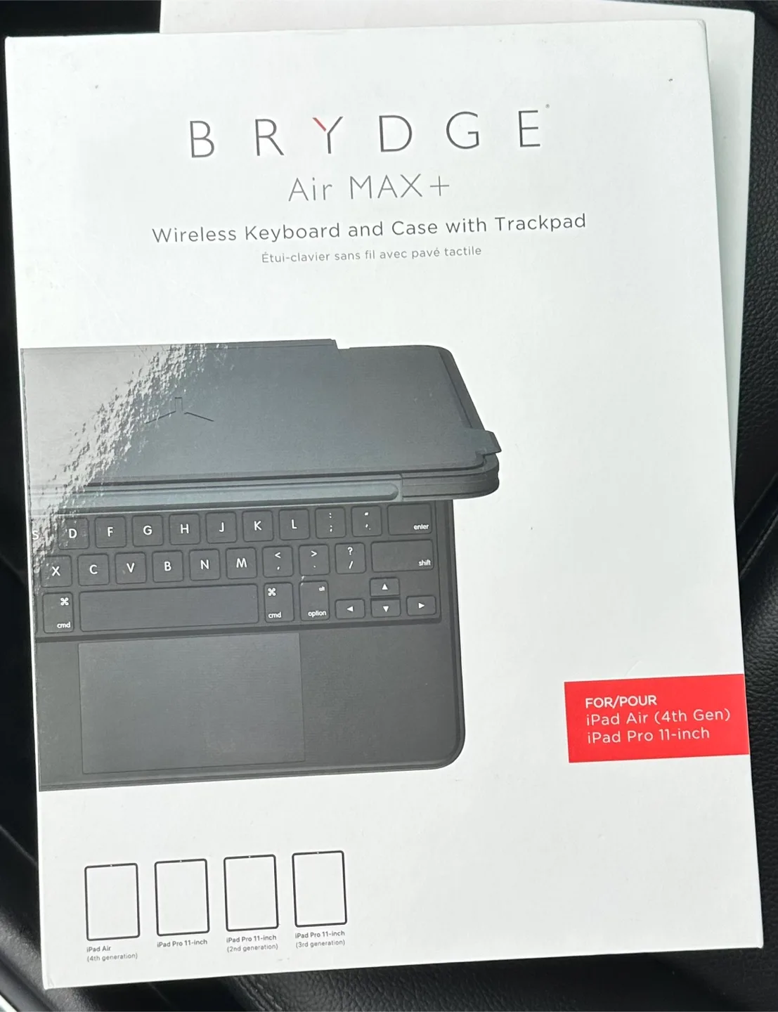 Brydge Air MAX+ Wireless Keyboard Case for iPad thumbnail