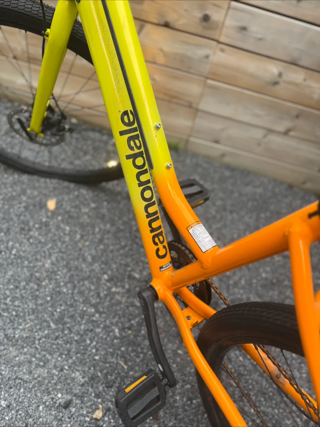 Cannondale Bike - Yellow & Orange image indicator(2)
