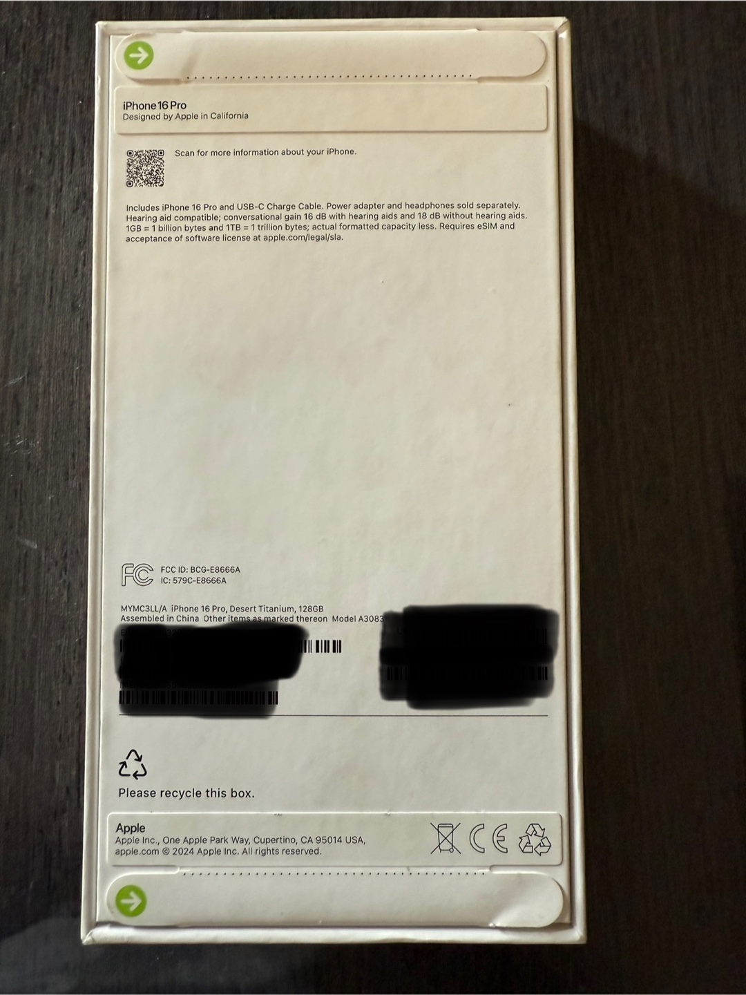 iPhone 16 Pro Desert Titanium 128GB (New) - photo 2