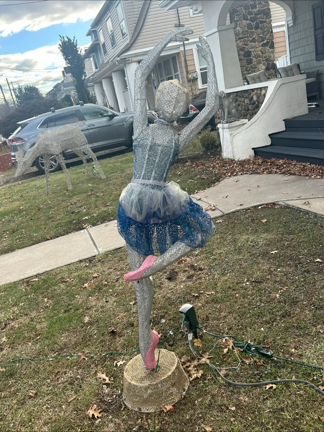 Ballerina Christmas Outdoor Decoration thumbnail