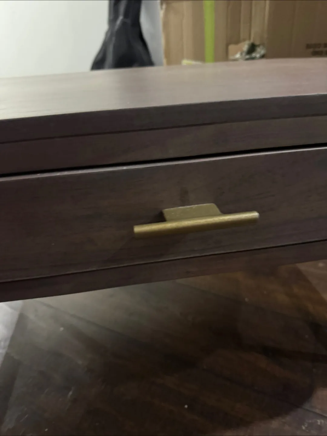 Oval Coffee Table with Drawer image indicator(2)