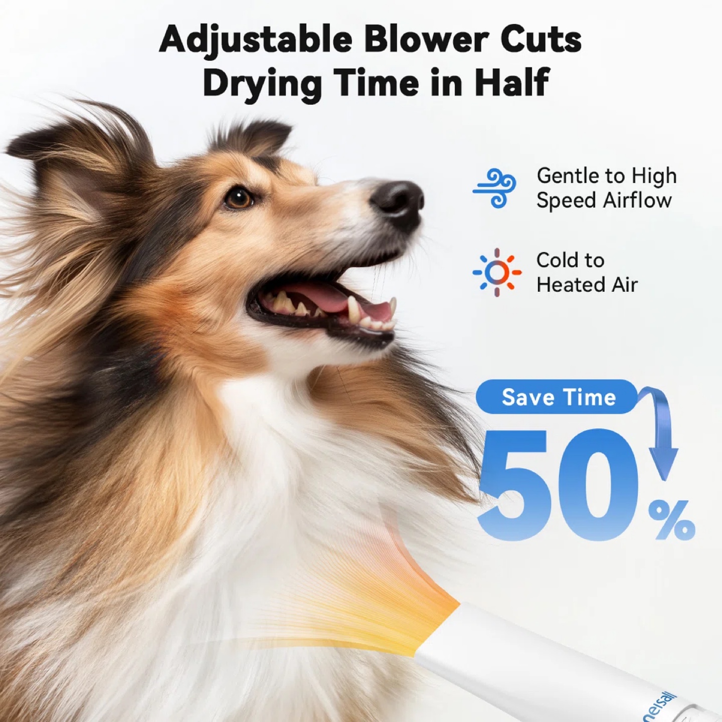 Brand New oneisall Dog Grooming Vacuum Kit - photo 3