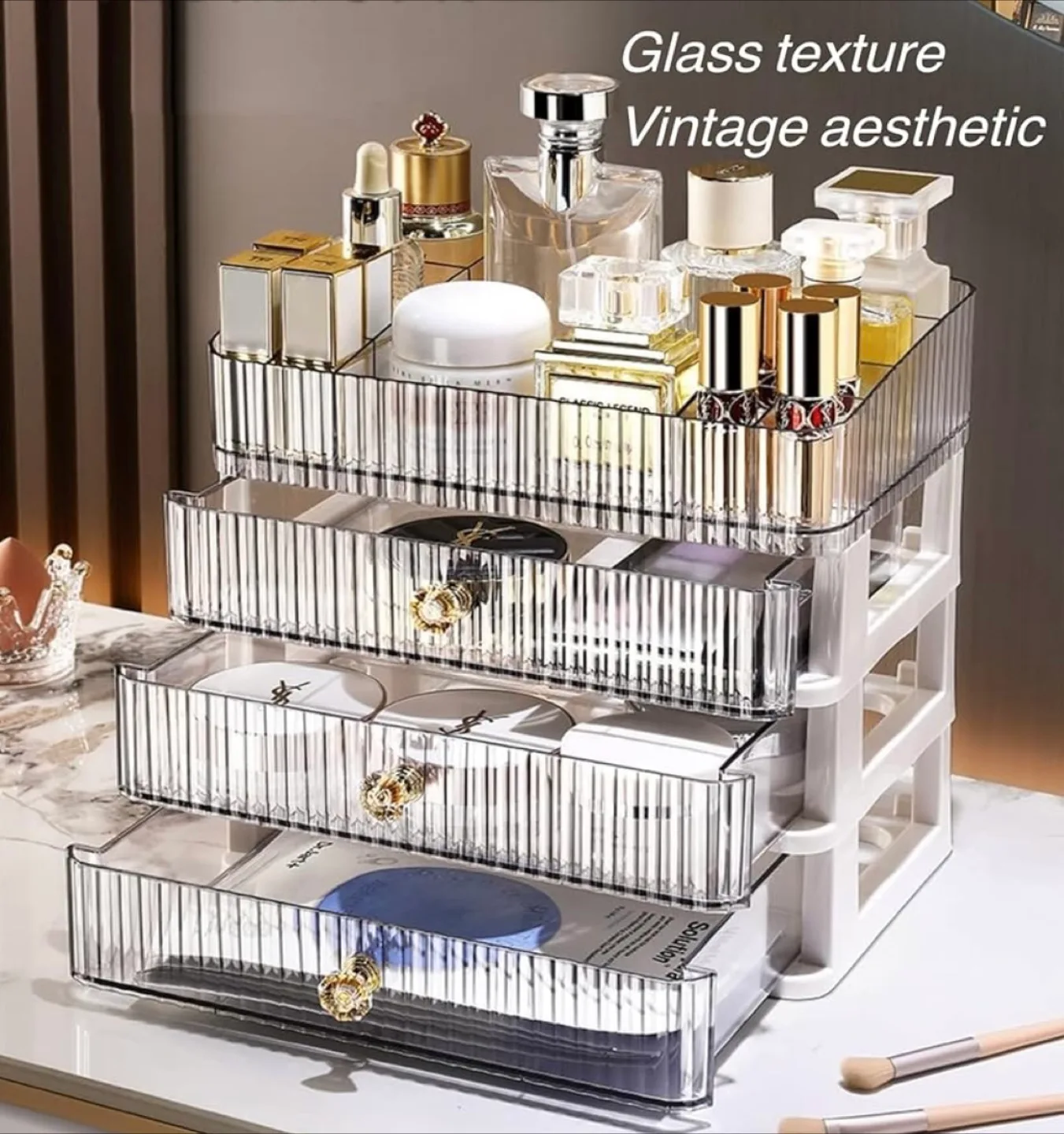 Cosmetic Organizer with 3 Drawers image indicator(2)