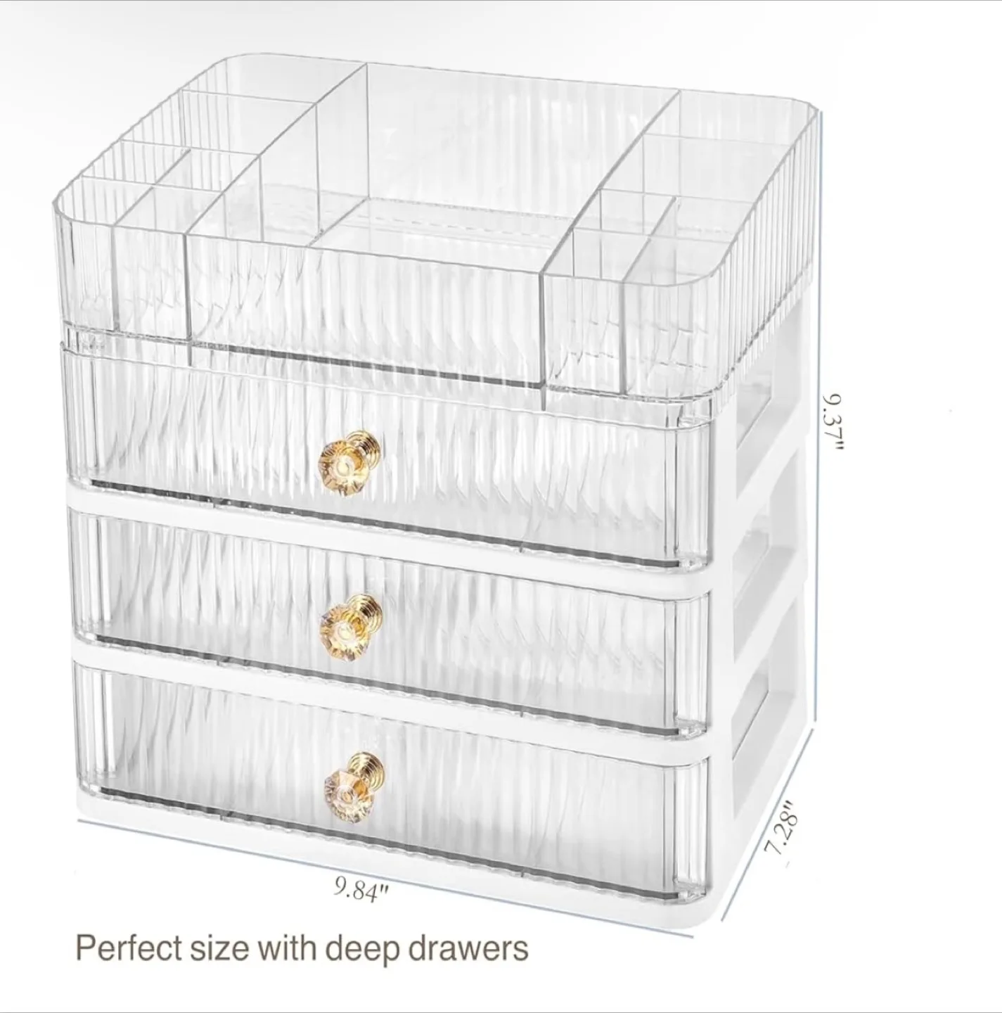 Cosmetic Organizer with 3 Drawers image indicator(3)